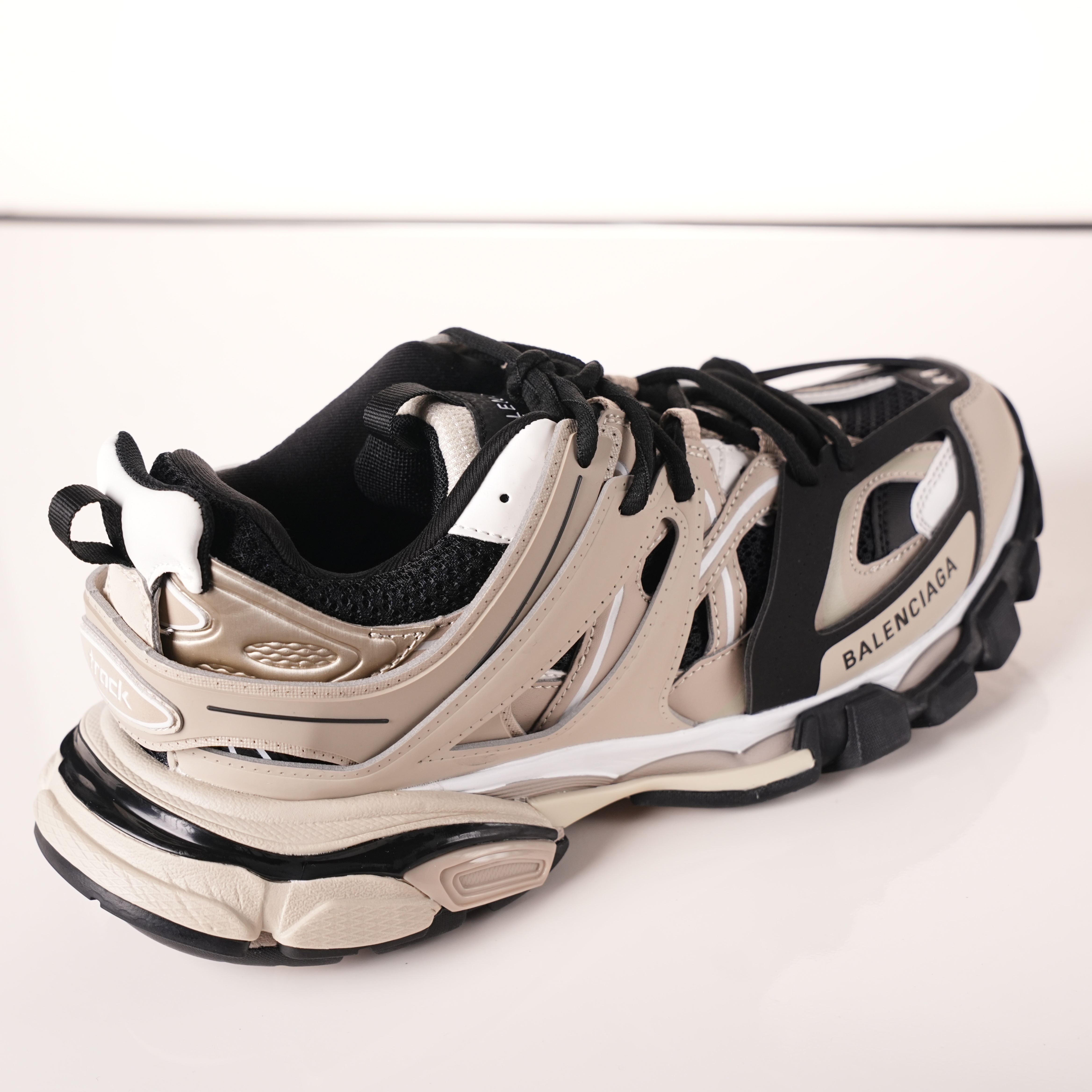 Balenciaga Track Nwbeige Black