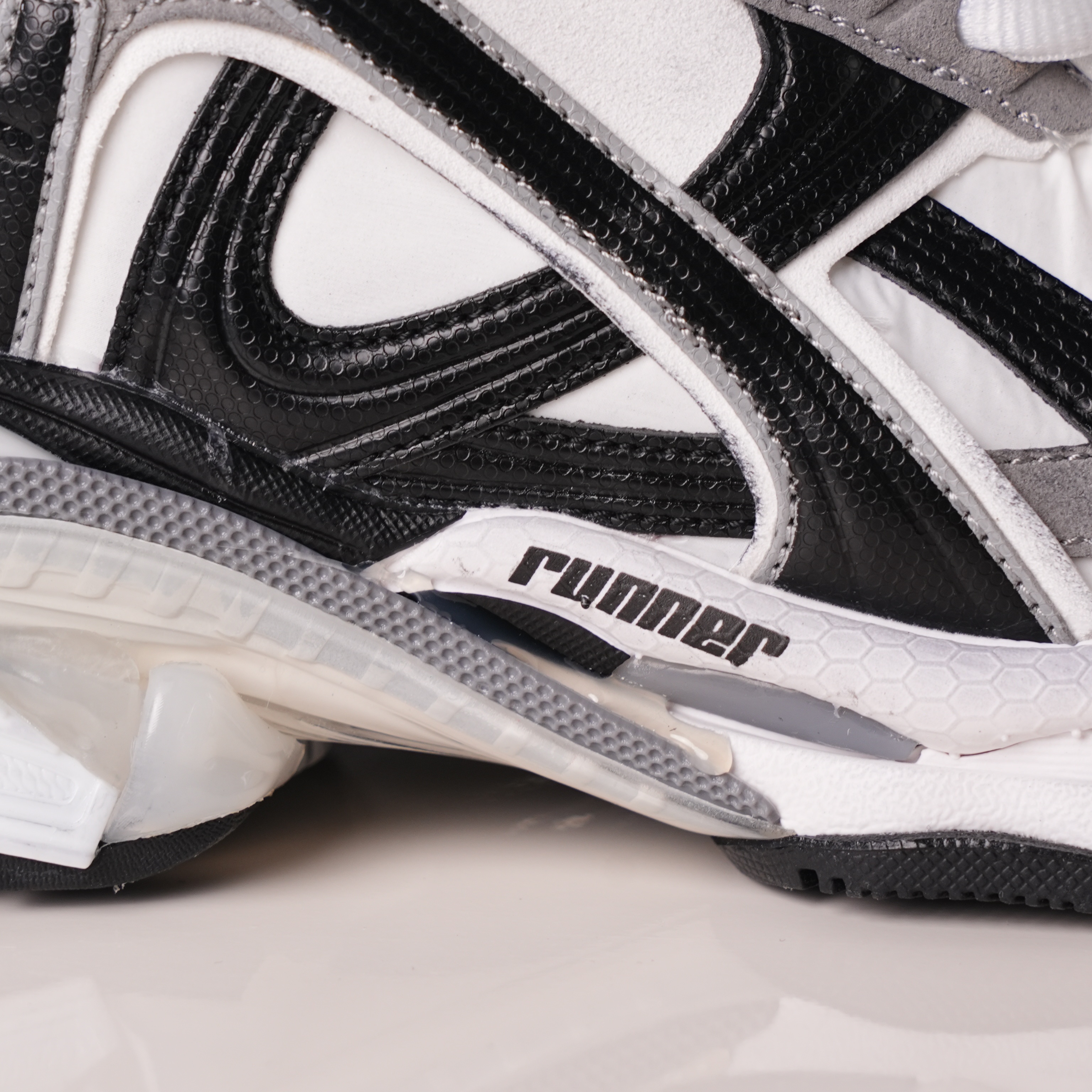 Balenciaga Runner Sneaker Grey White Black