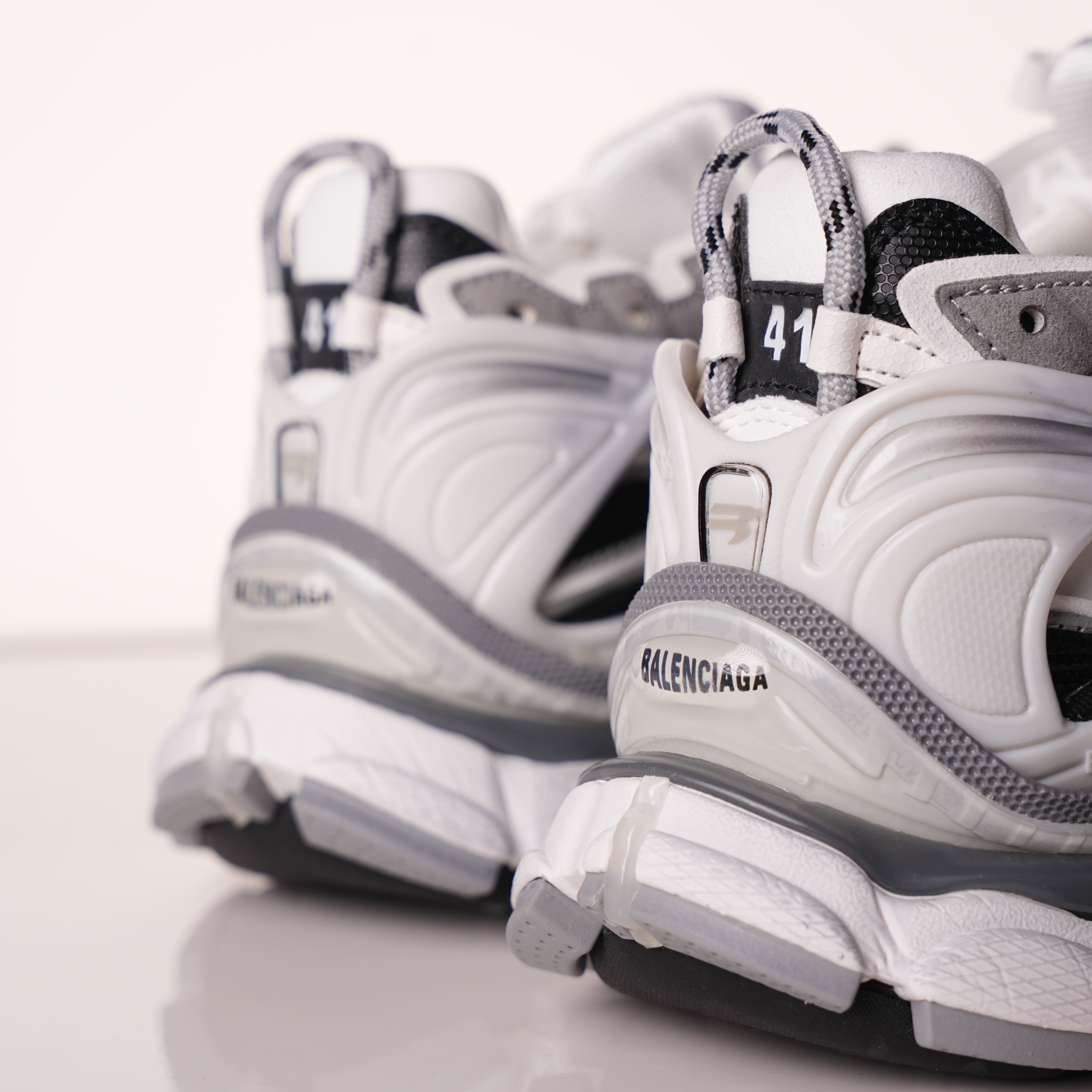 Balenciaga Runner Sneaker Grey White Black