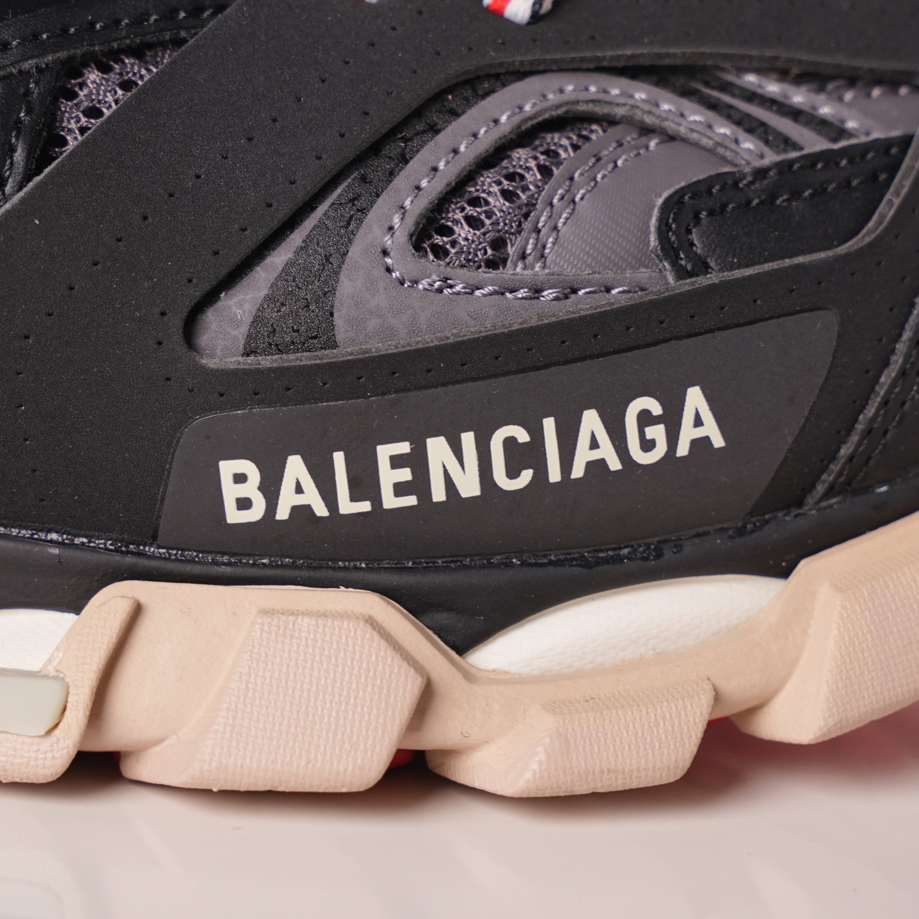 Balenciaga Track Black Red