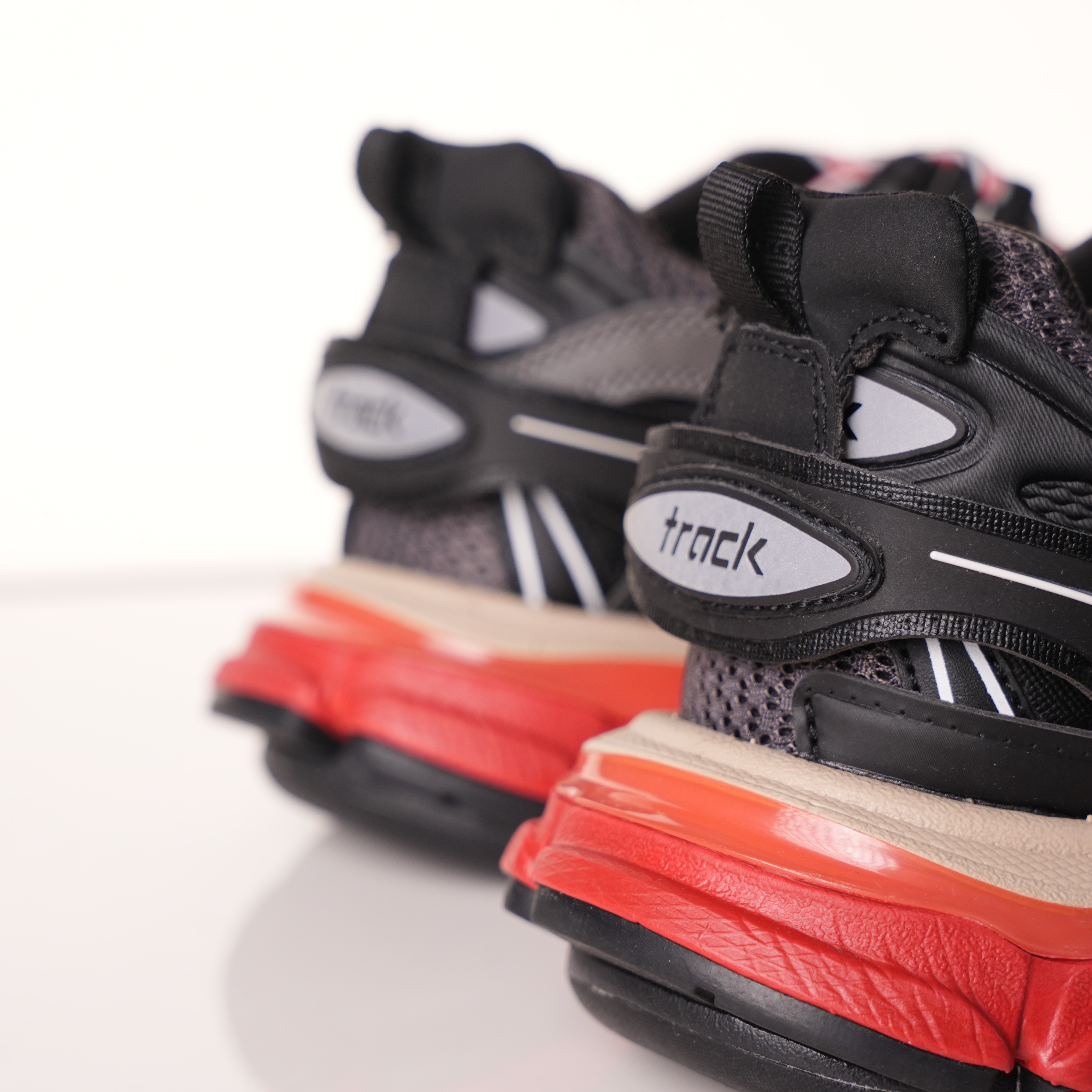 Balenciaga Track Black Red