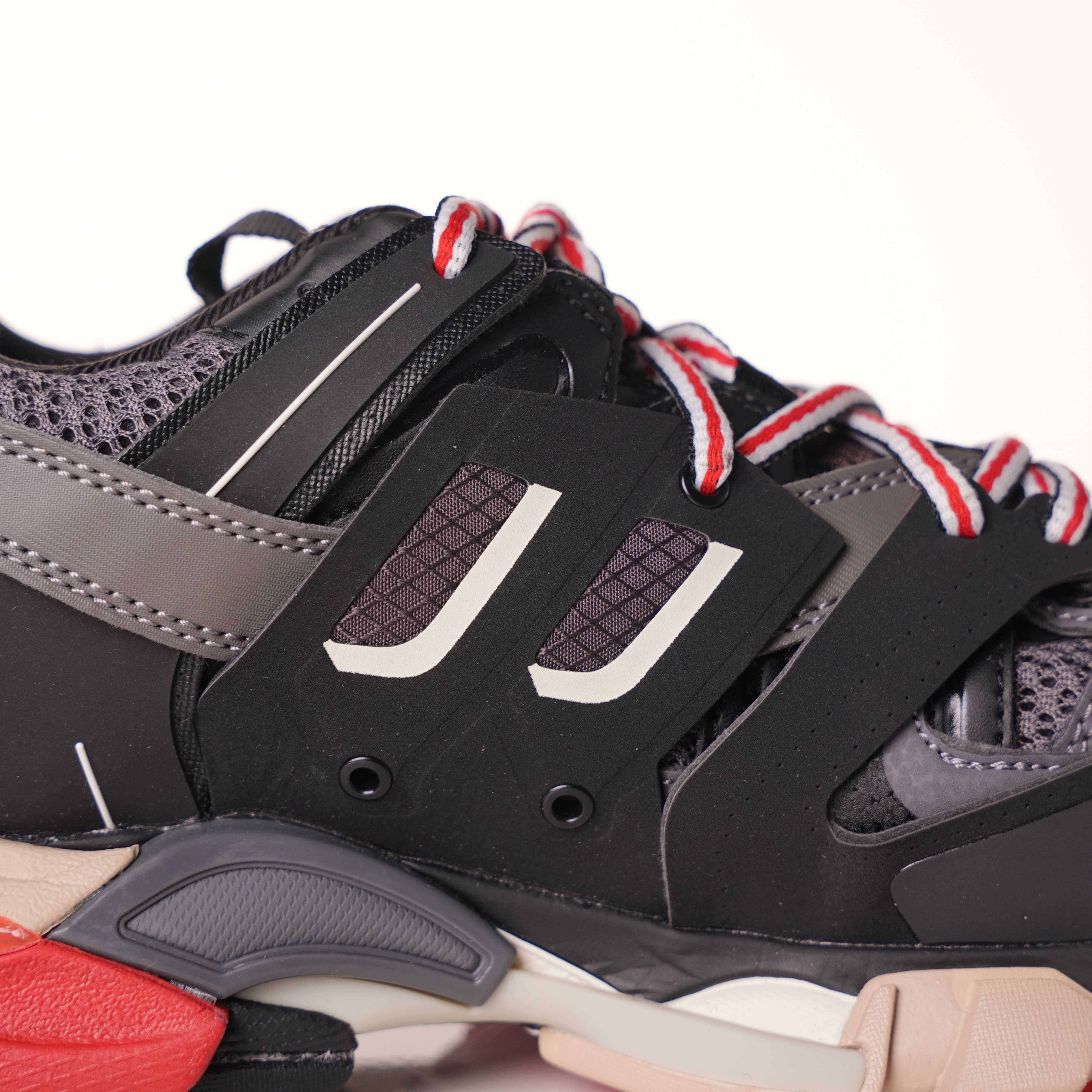 Balenciaga Track Black Red