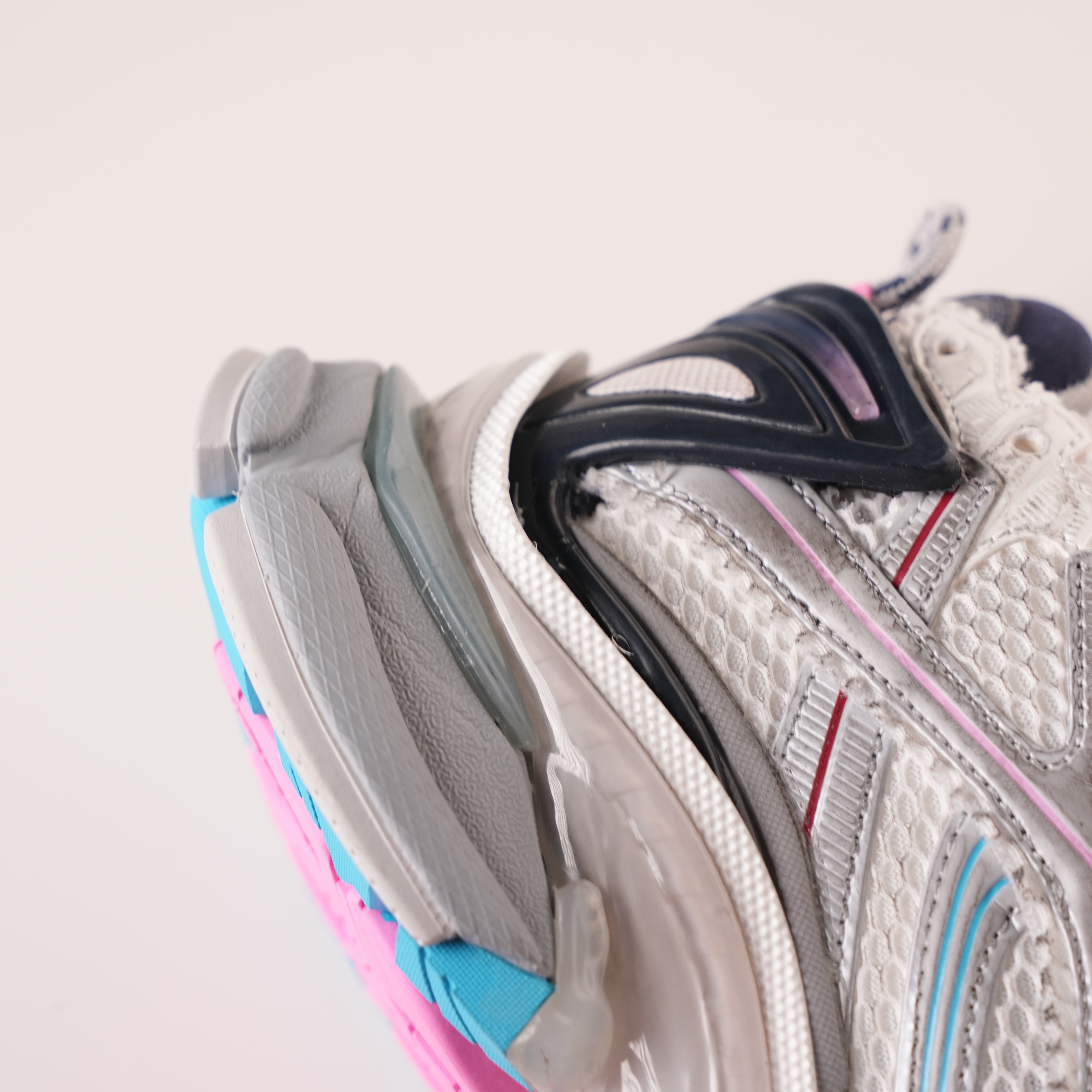 Balenciaga Runner Grey pink blue