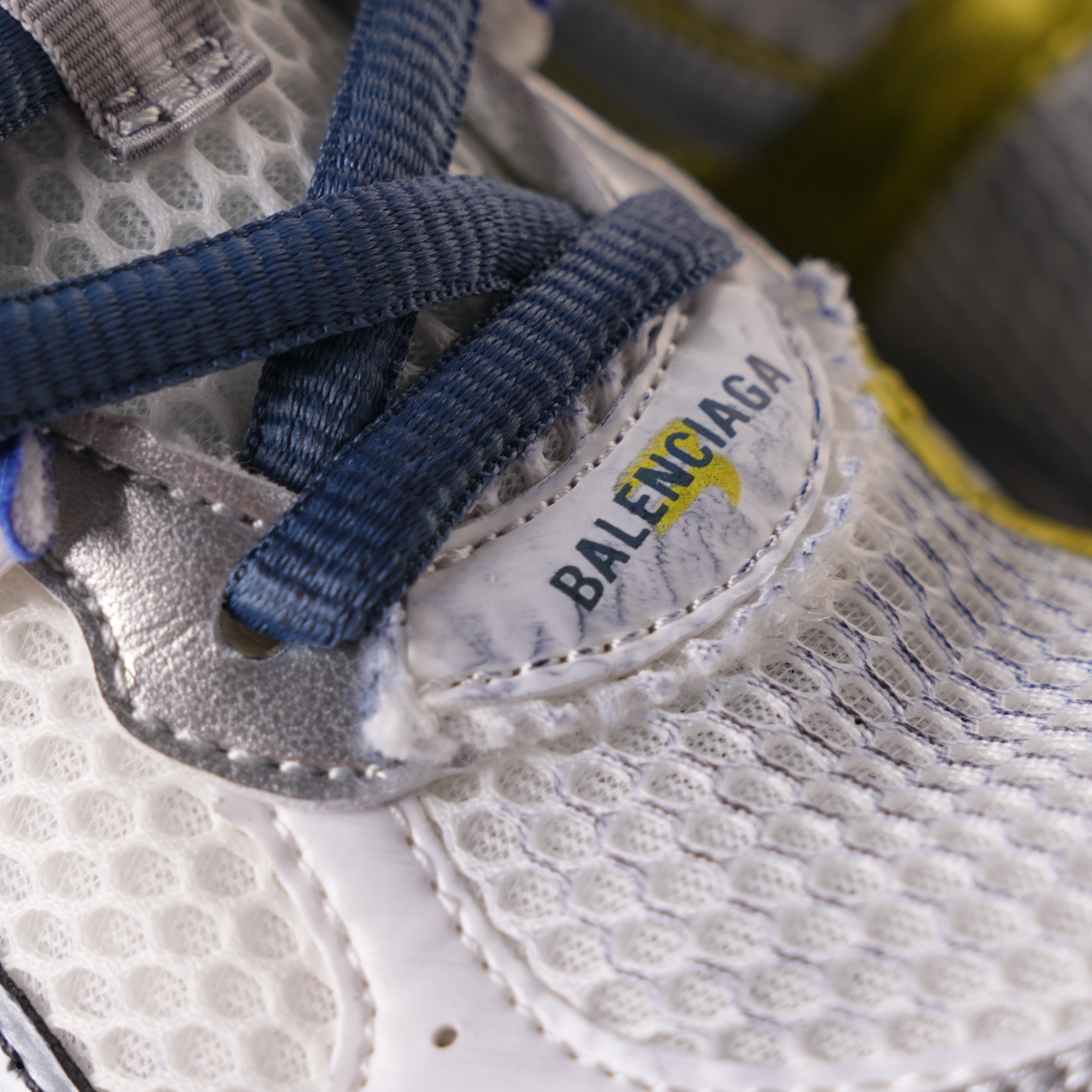 Balenciaga Runner Sneaker 'White Purple Blue'