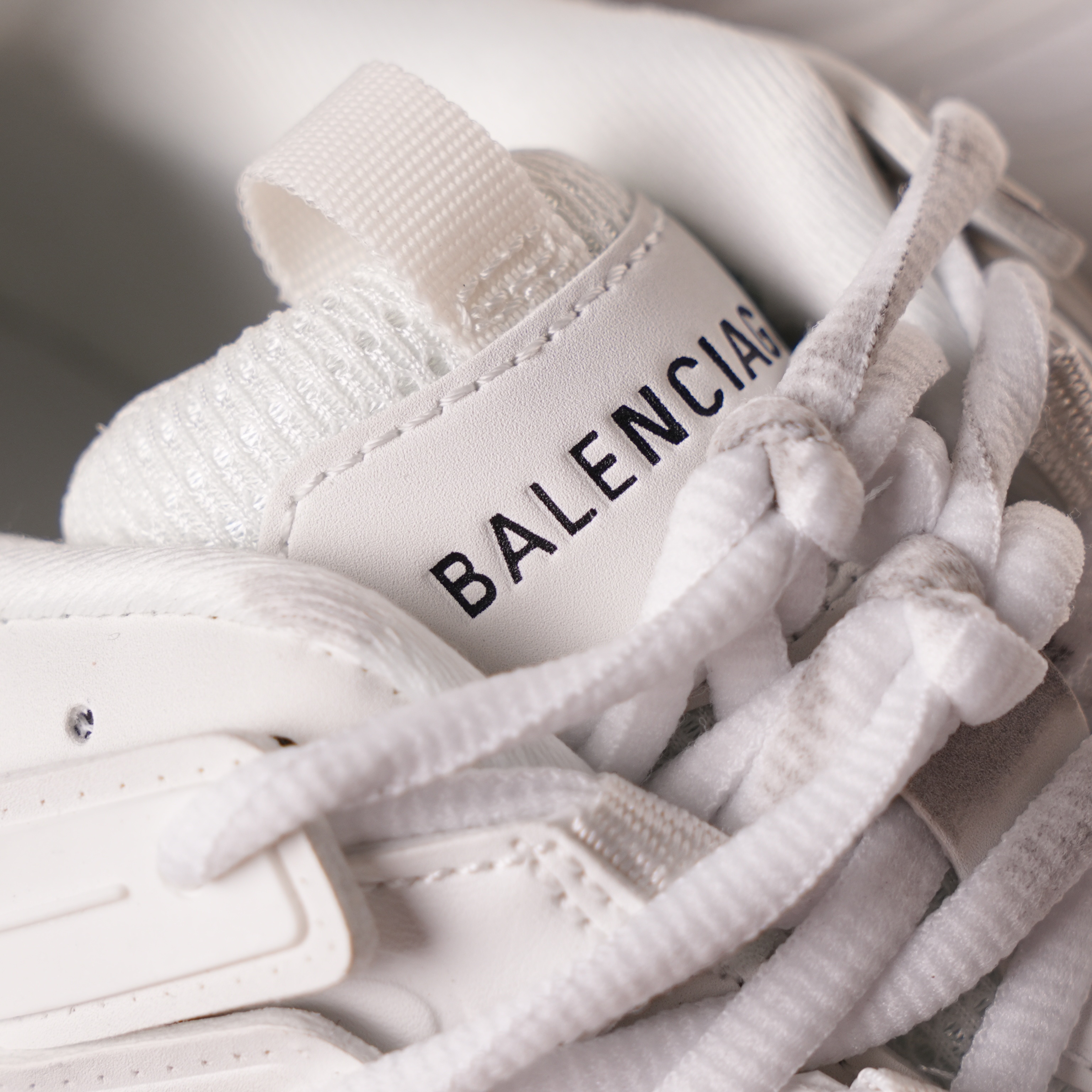Balenciaga Track Graffiti White Black