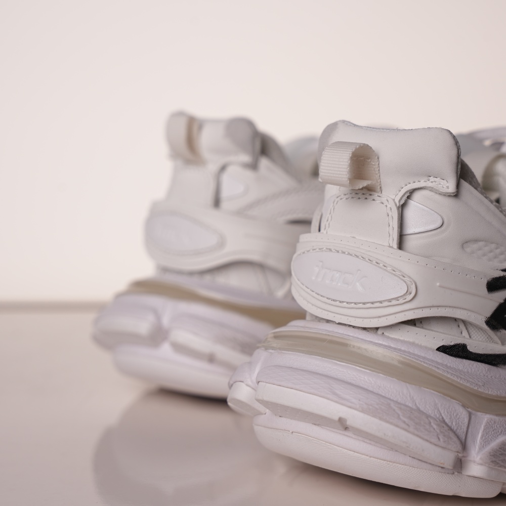 Balenciaga Track Graffiti White Black