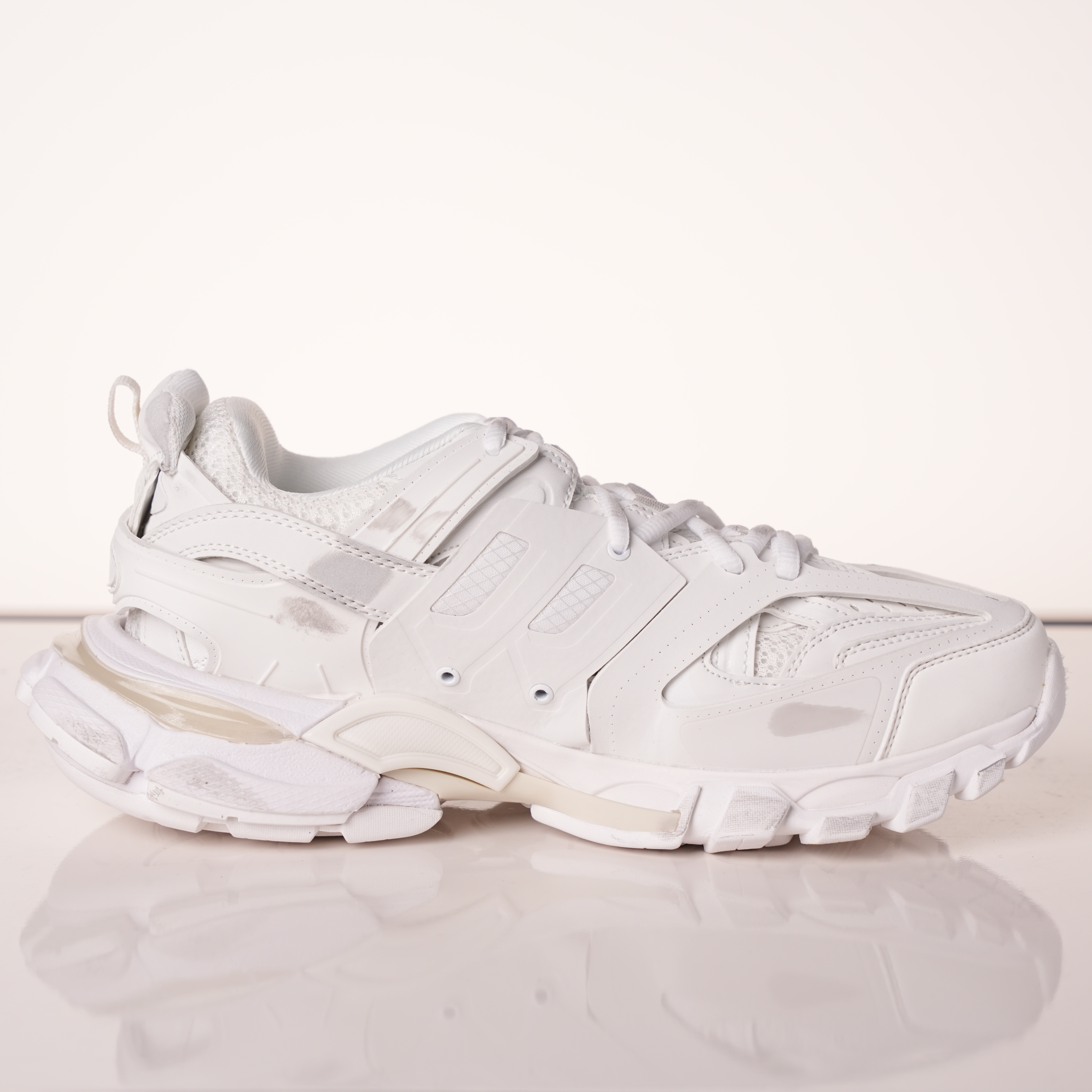 Balenciaga Track Graffiti White Black