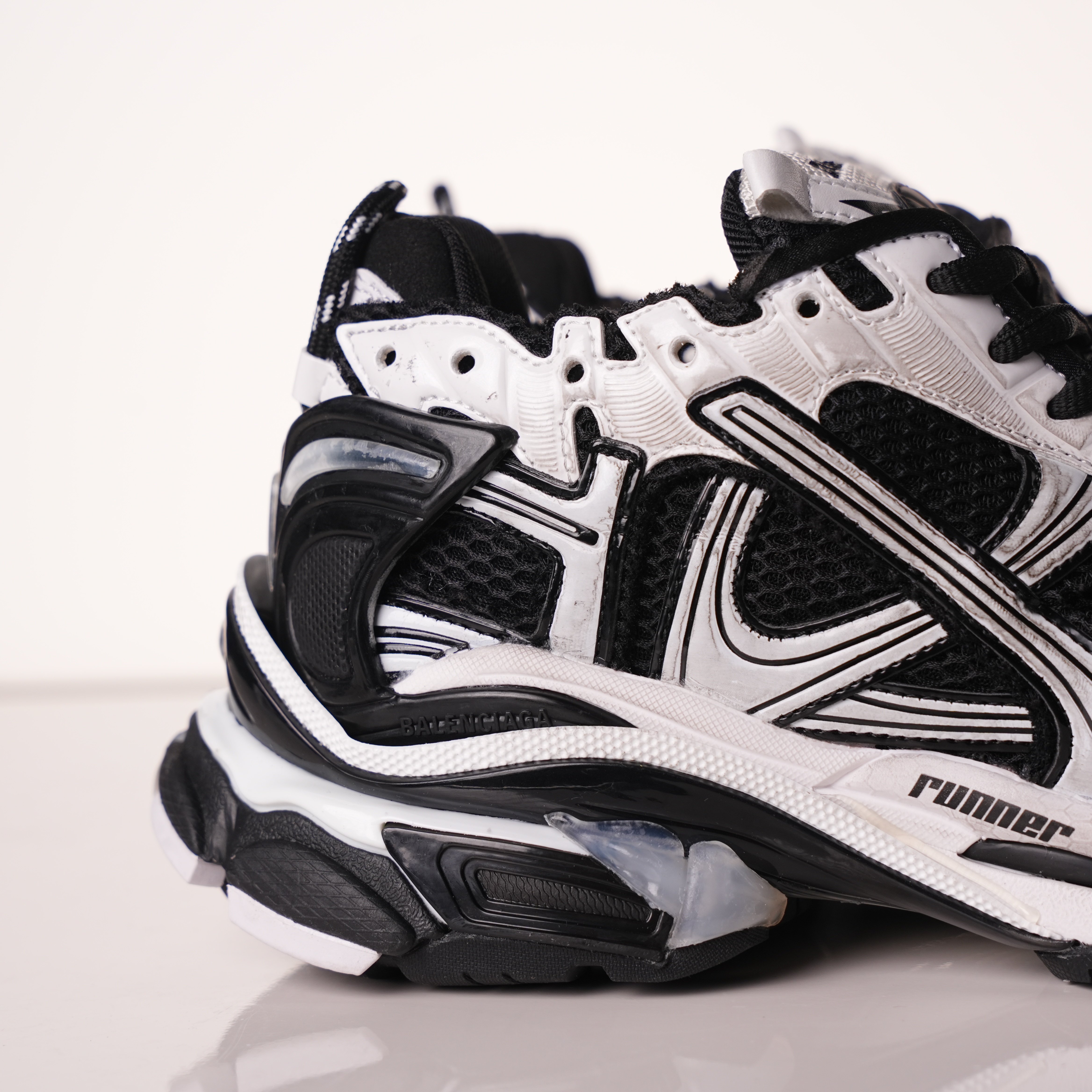 Balenciaga Runner Sneaker 'White Black'