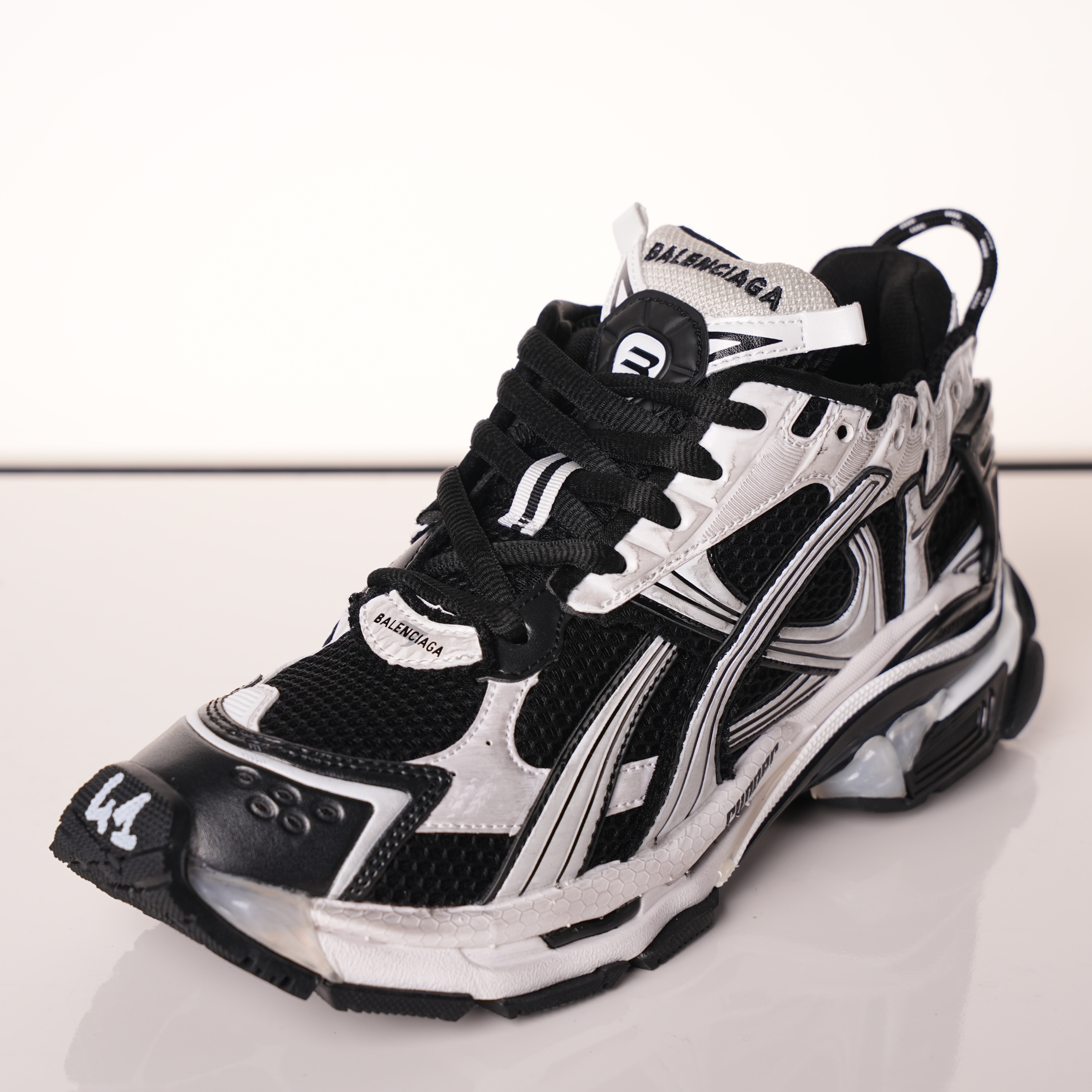 Balenciaga Runner Sneaker 'White Black'