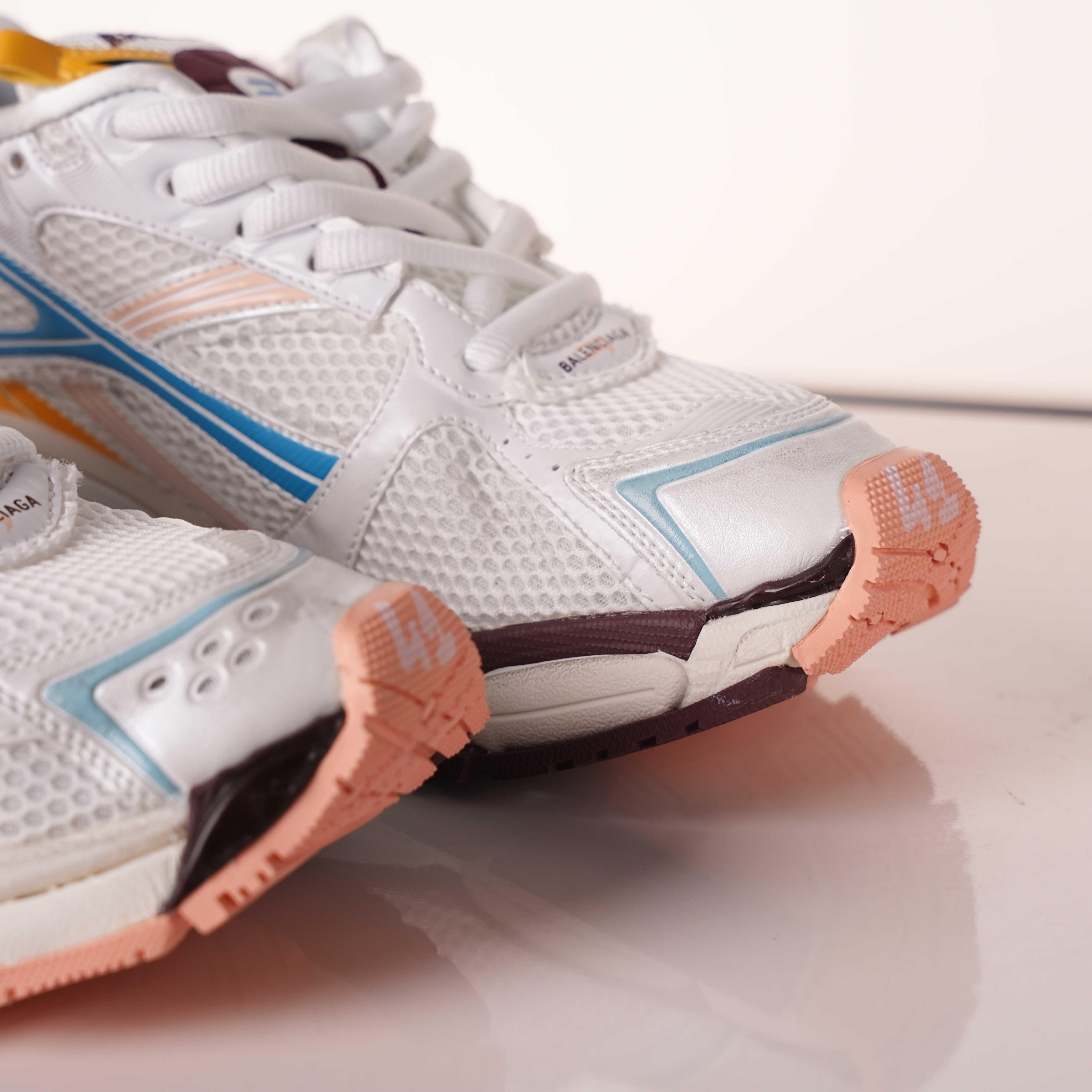 Balenciaga Runner White Yellow Blue