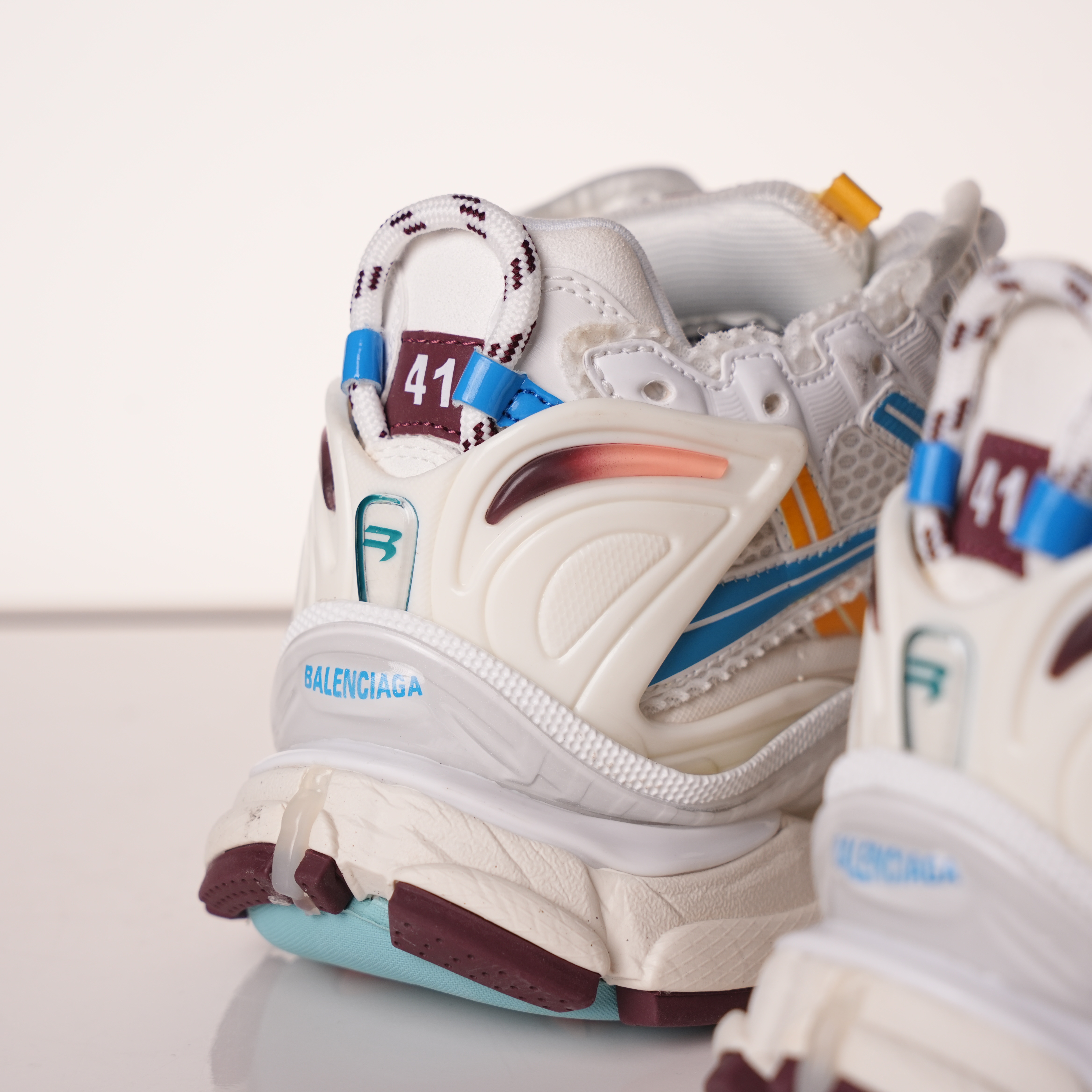 Balenciaga Runner White Yellow Blue