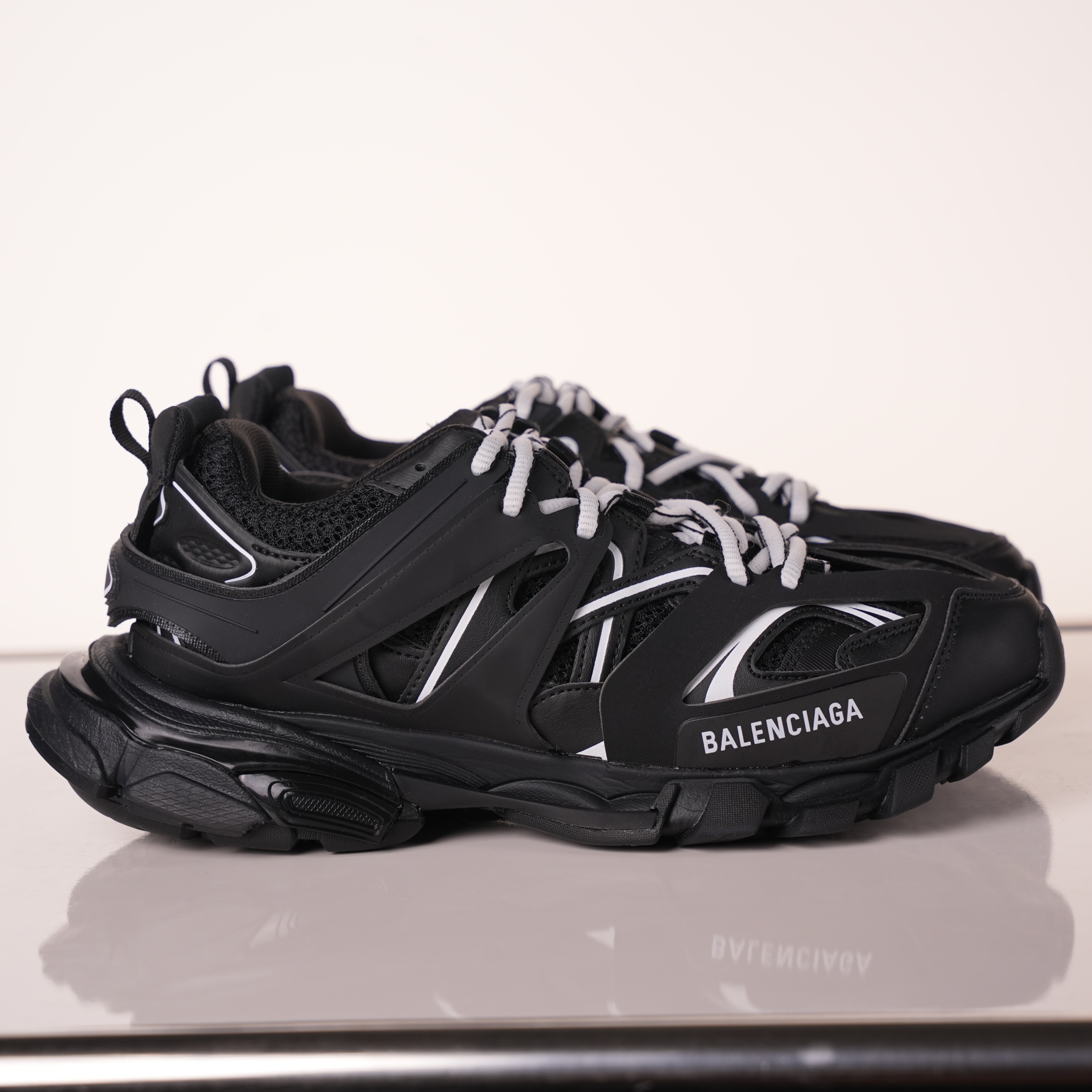 Balenciaga Track Black White