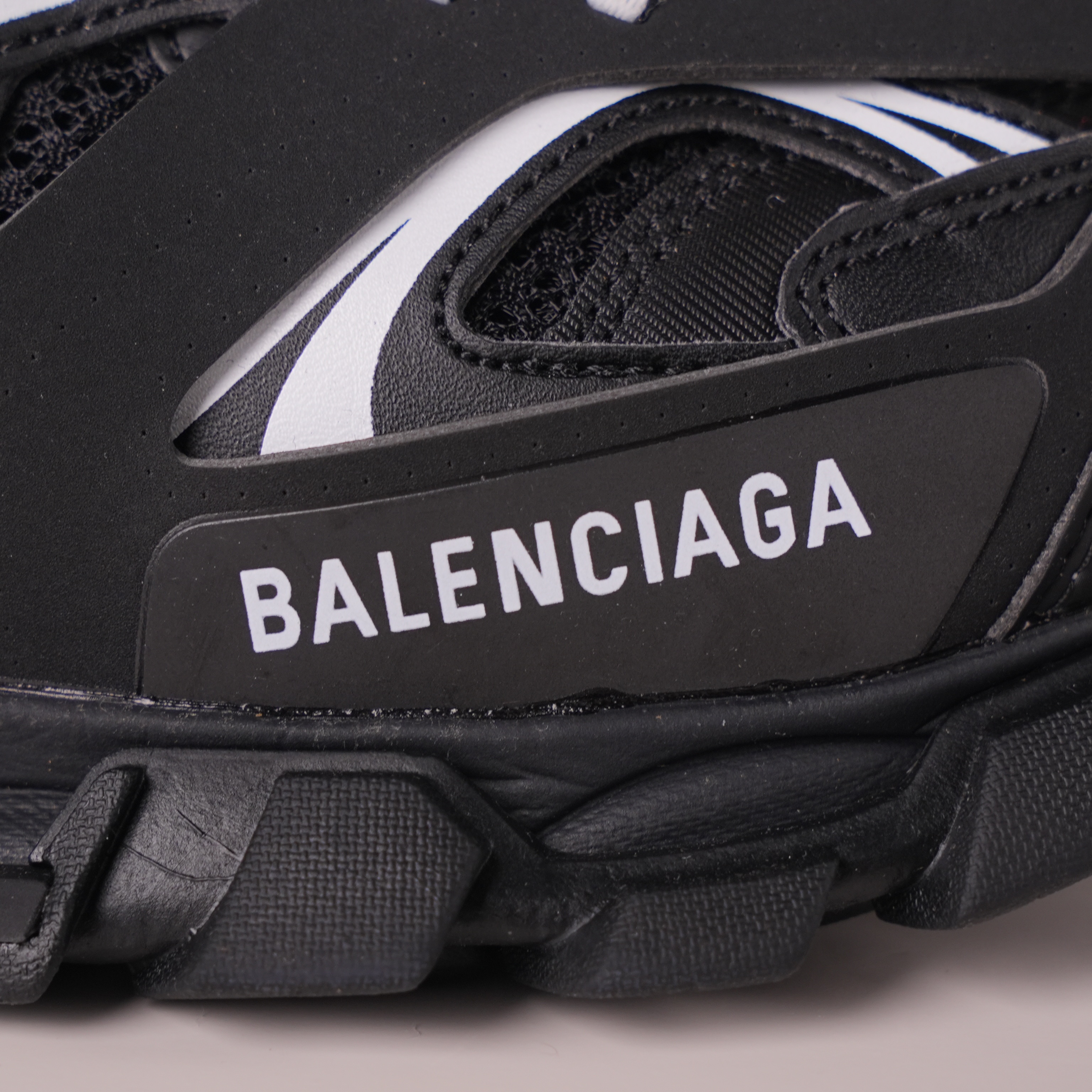 Balenciaga Track Black White