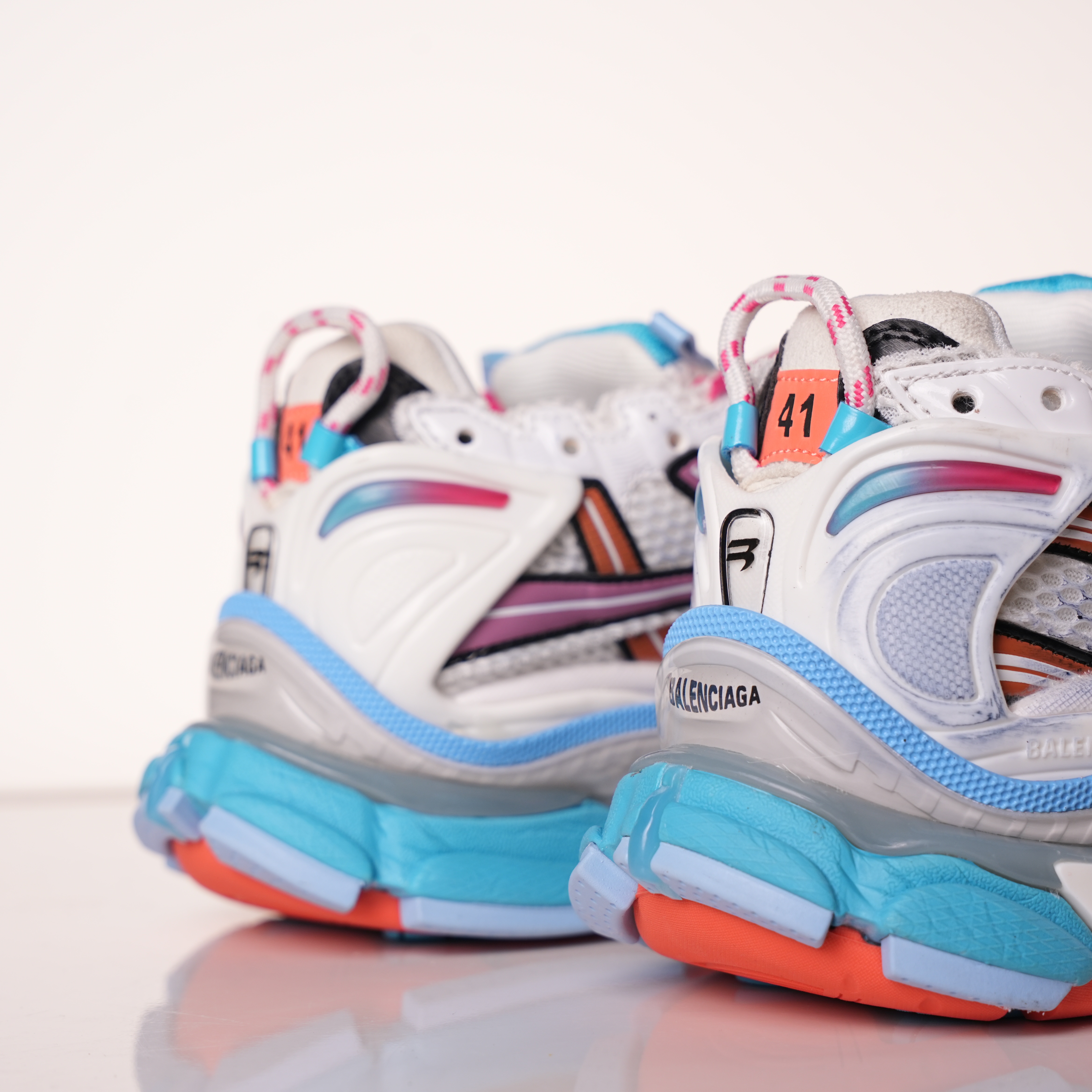 Balenciaga Wmns Runner Sneaker 'Grey Multi-Color'