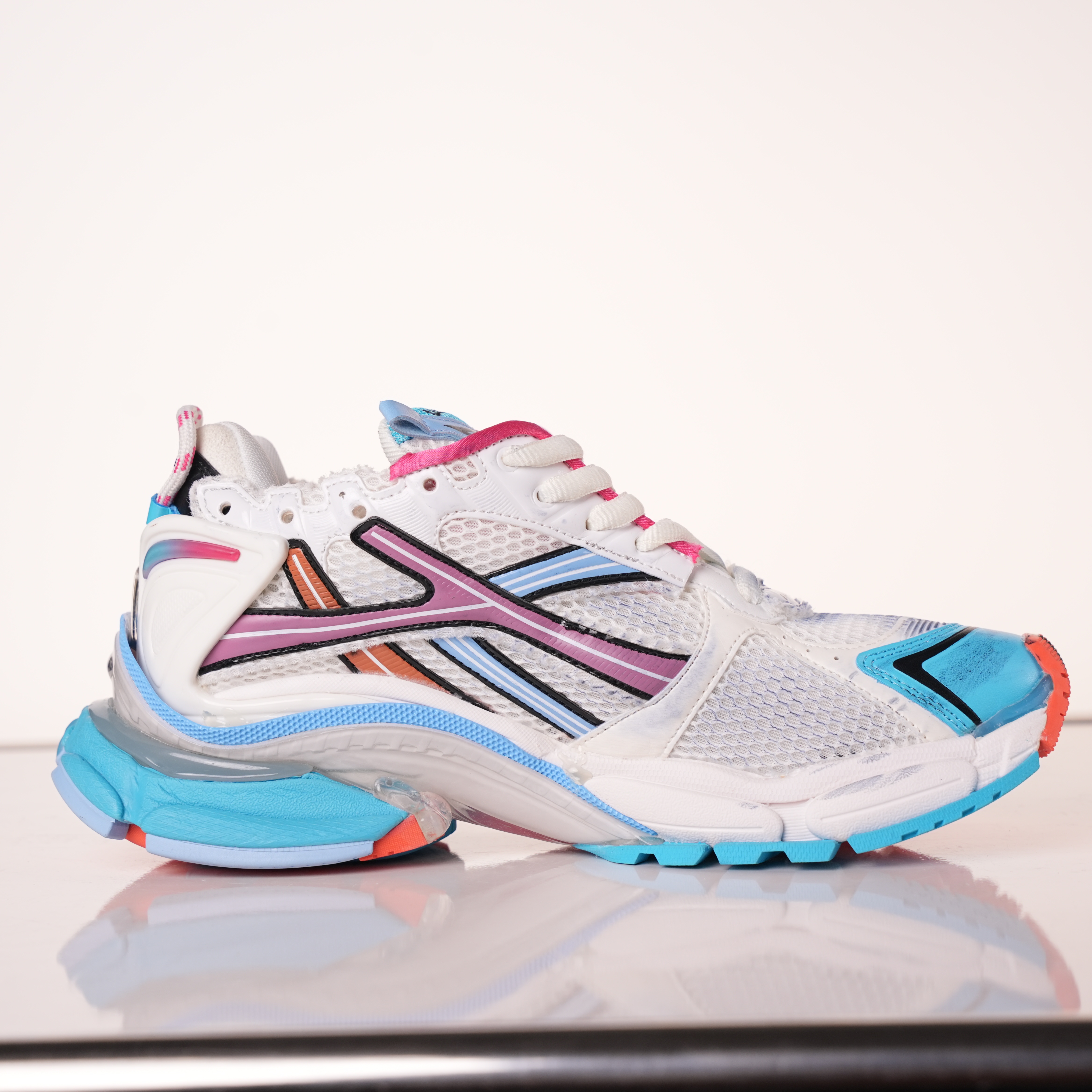 Balenciaga Wmns Runner Sneaker 'Grey Multi-Color'