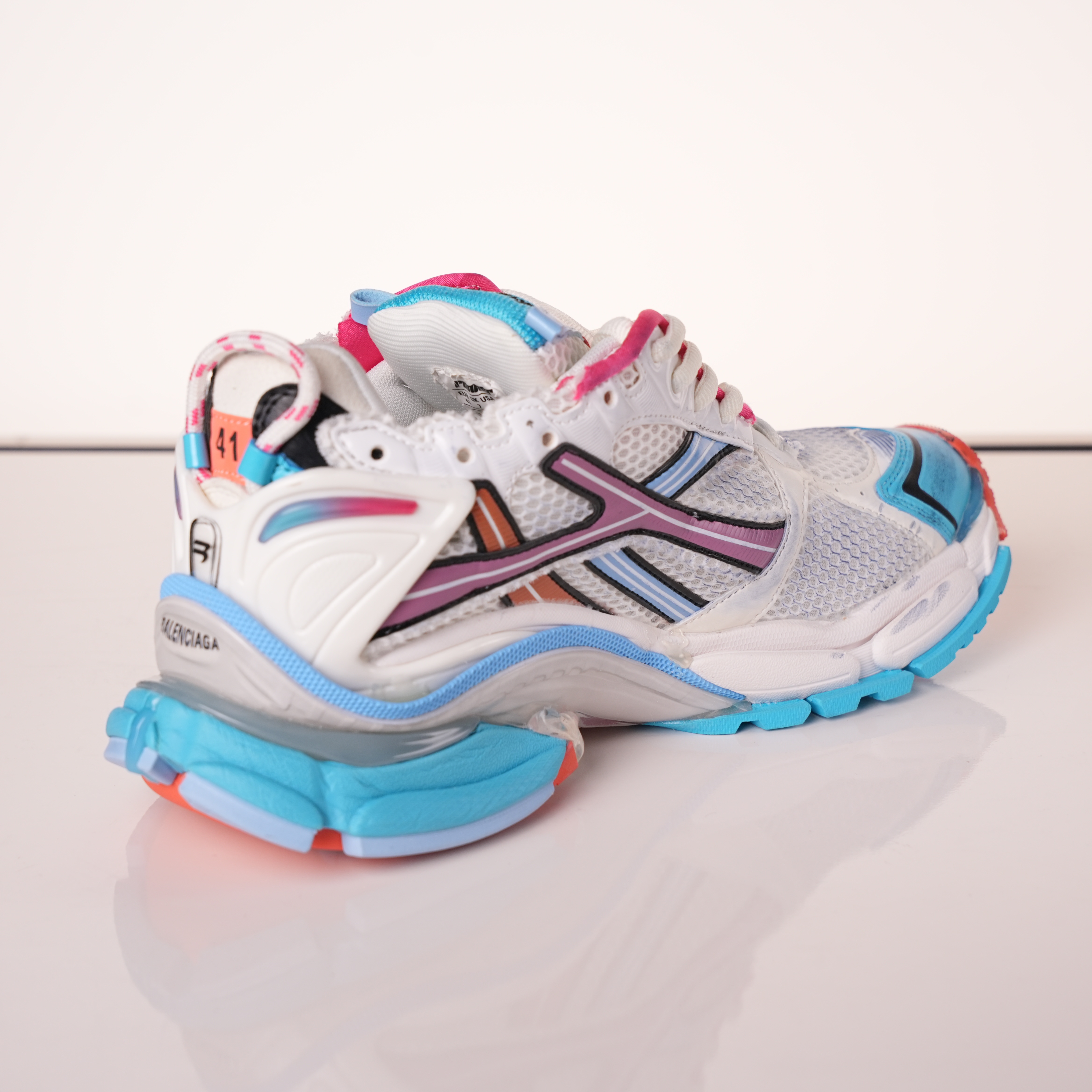 Balenciaga Wmns Runner Sneaker 'Grey Multi-Color'