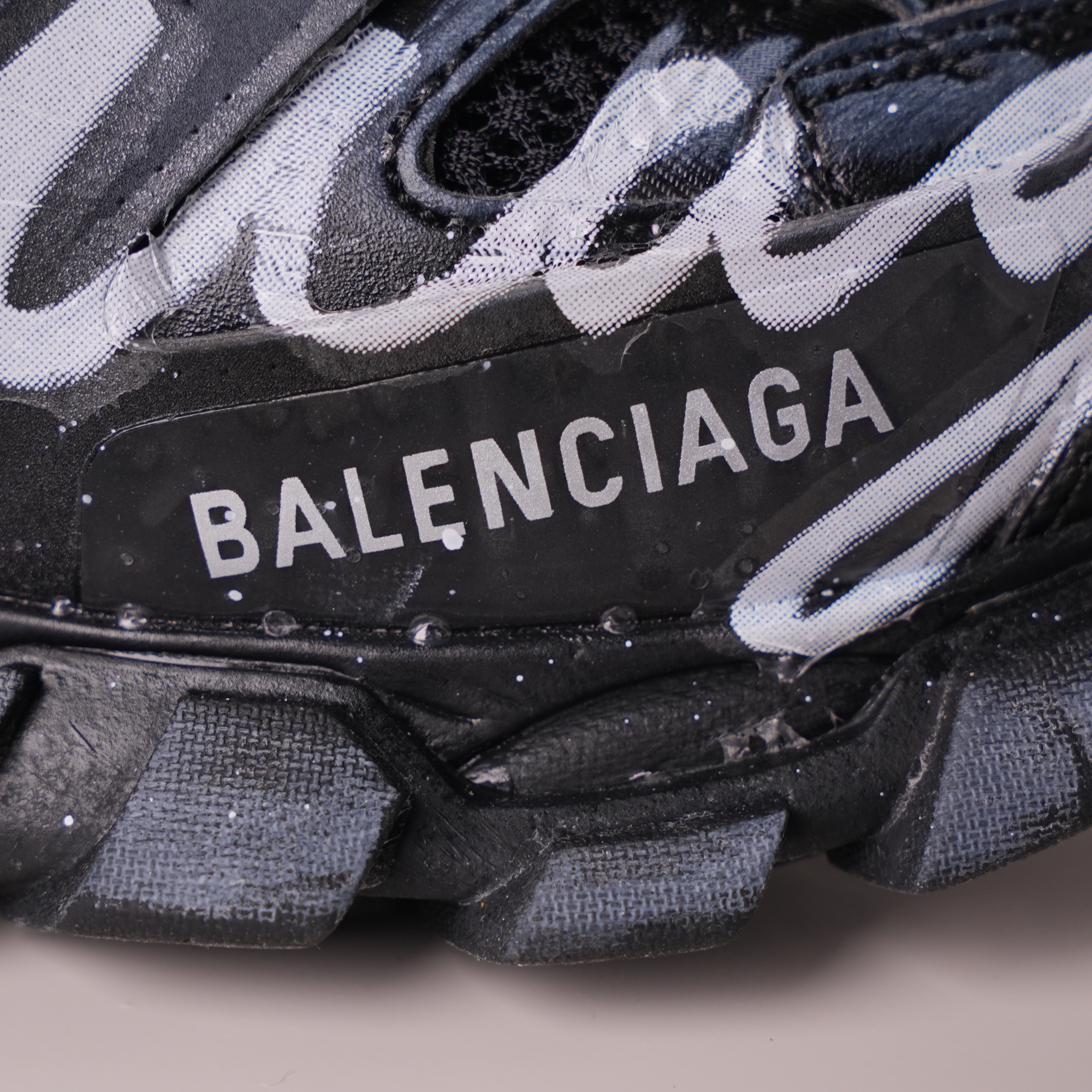 Balenciaga Track Sneaker White Graffiti