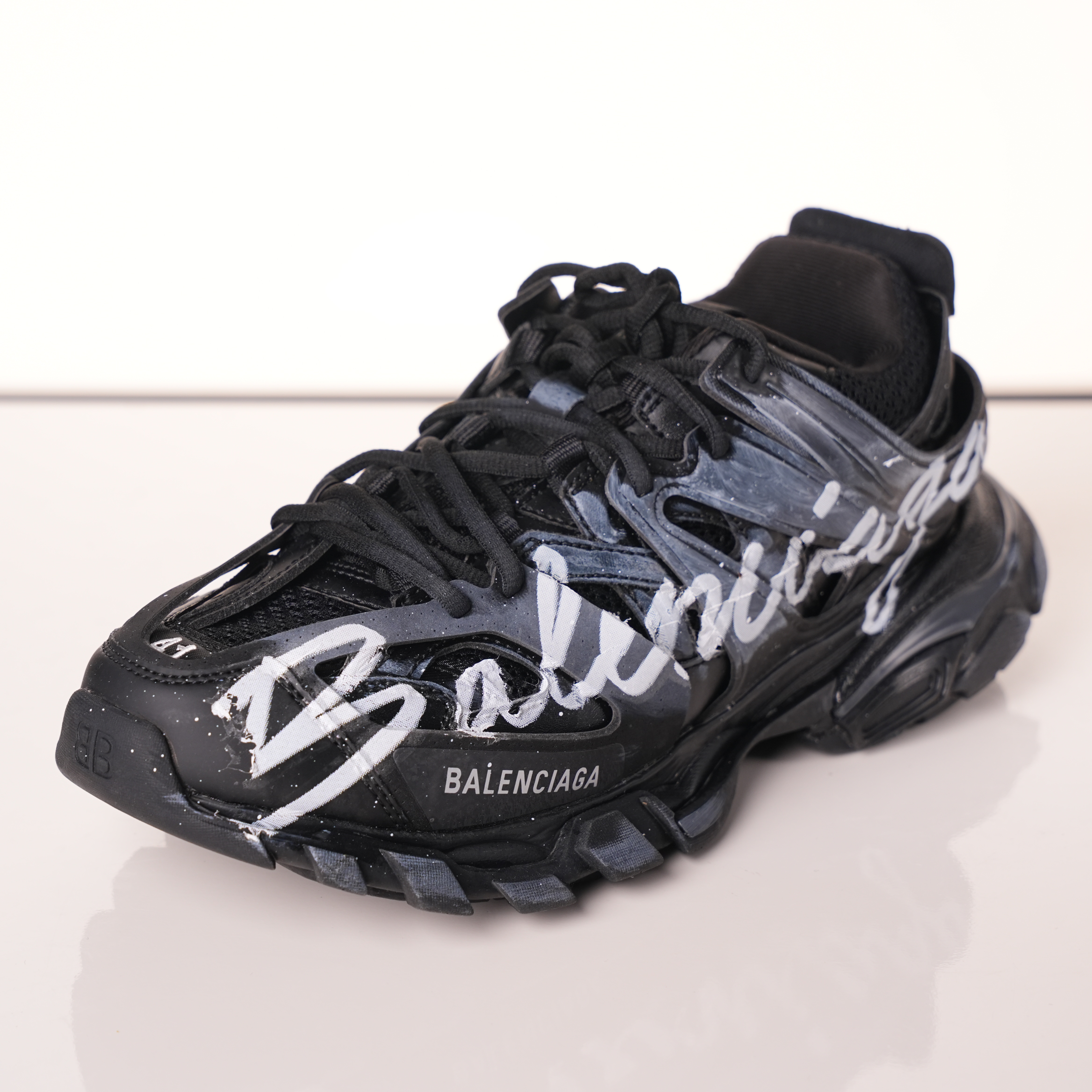 Balenciaga Track Sneaker White Graffiti