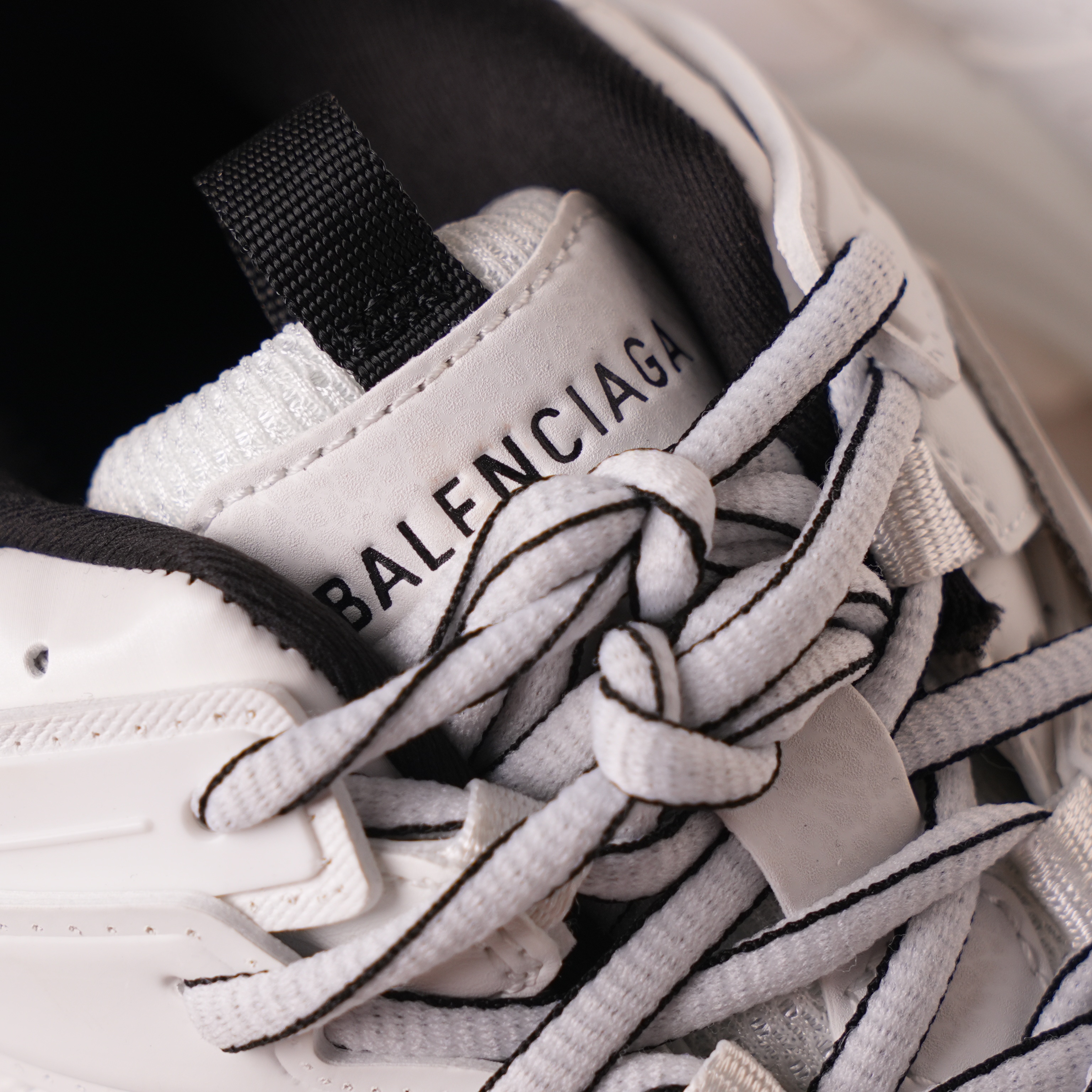 Balenciaga Track White Black