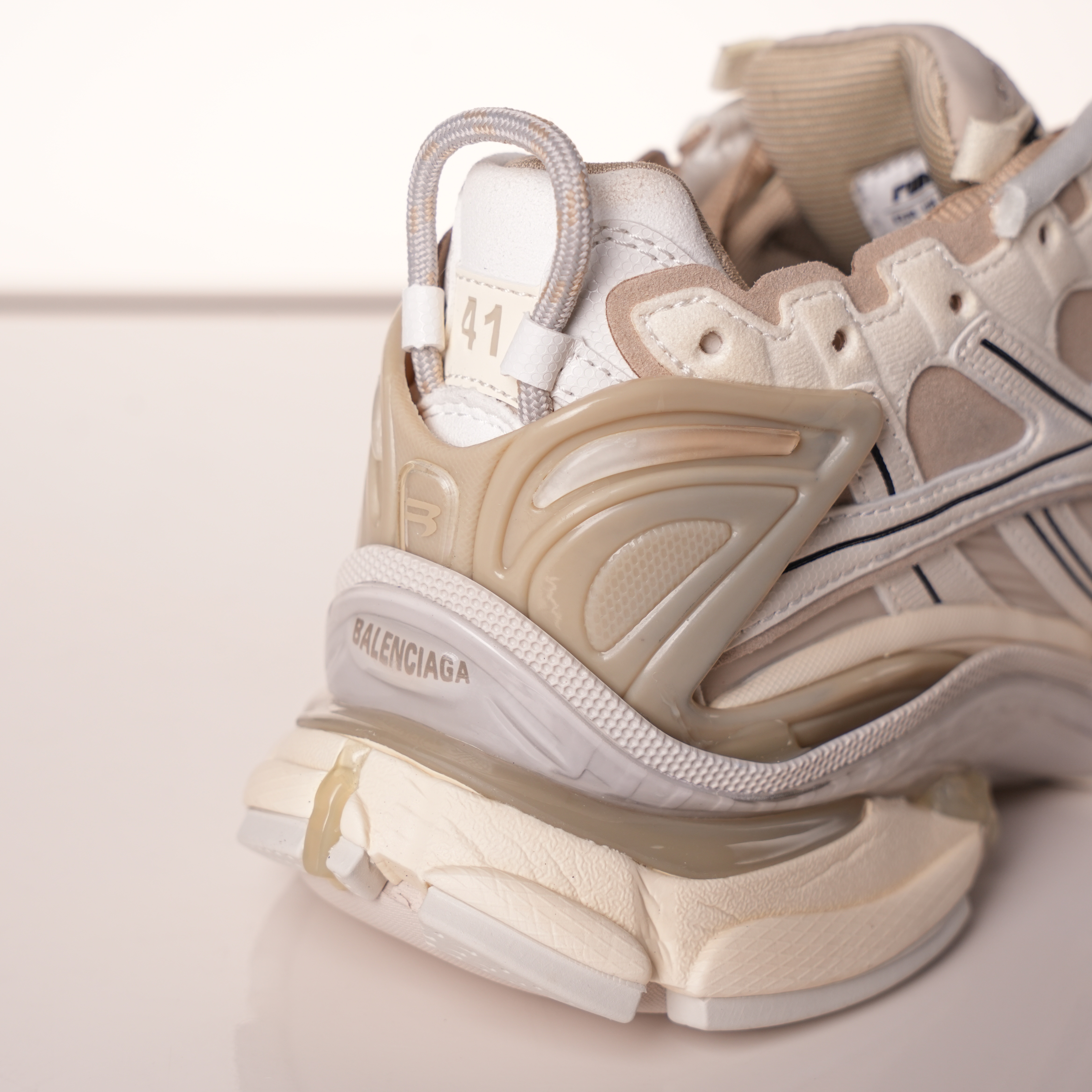 Balenciaga Runner Sneaker Beige Mix