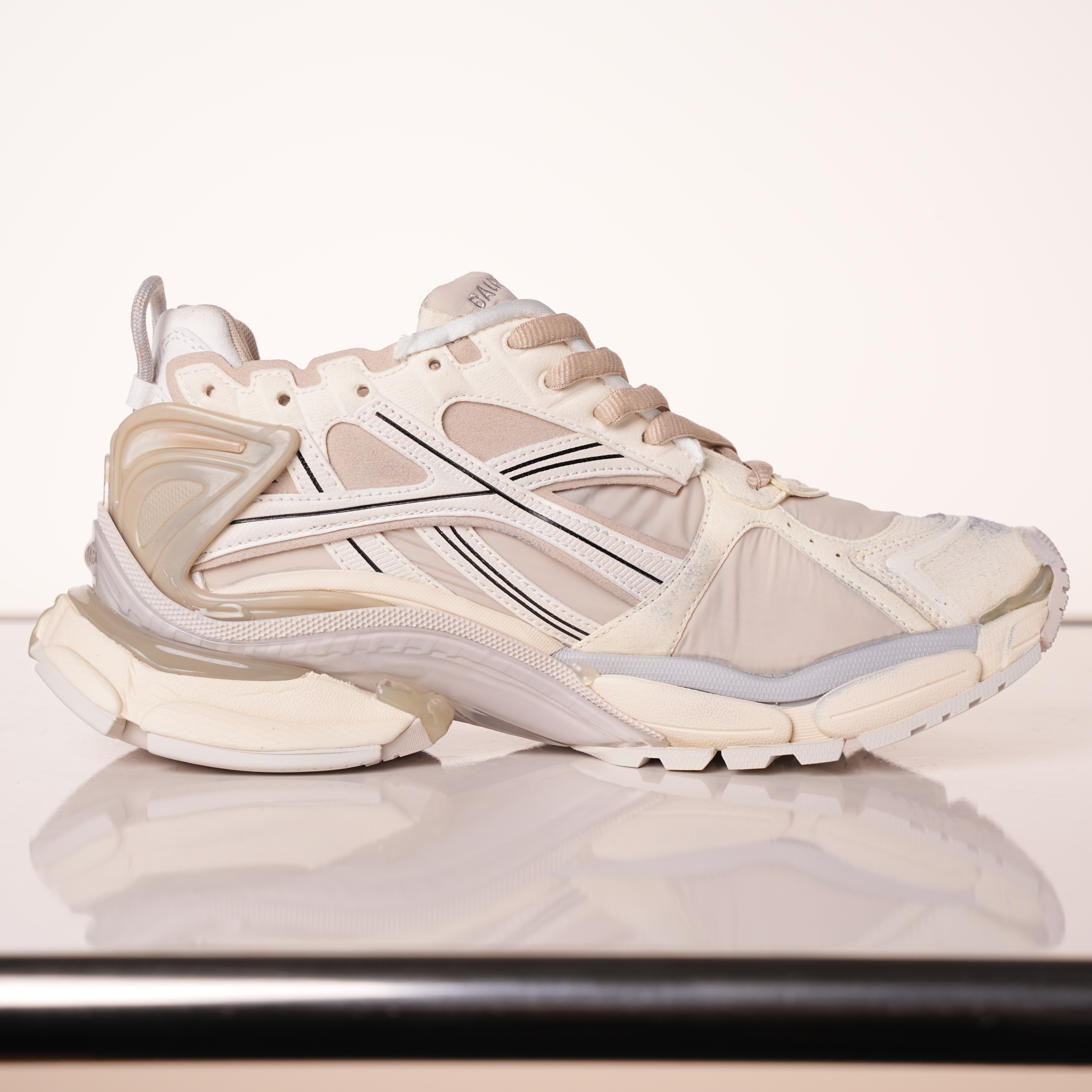 Balenciaga Runner Sneaker Beige Mix