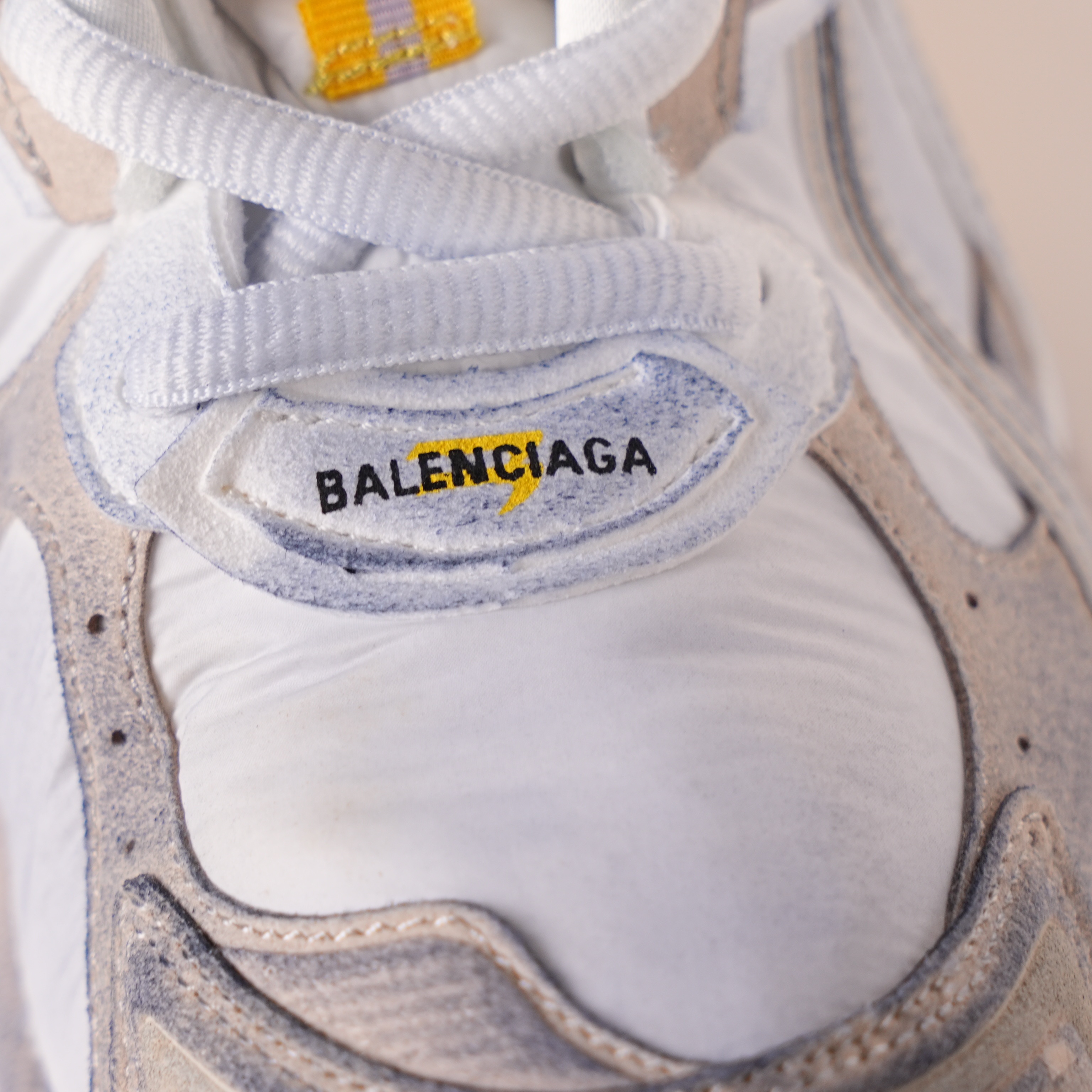 Balenciaga Runner Sneaker 'White Yellow'