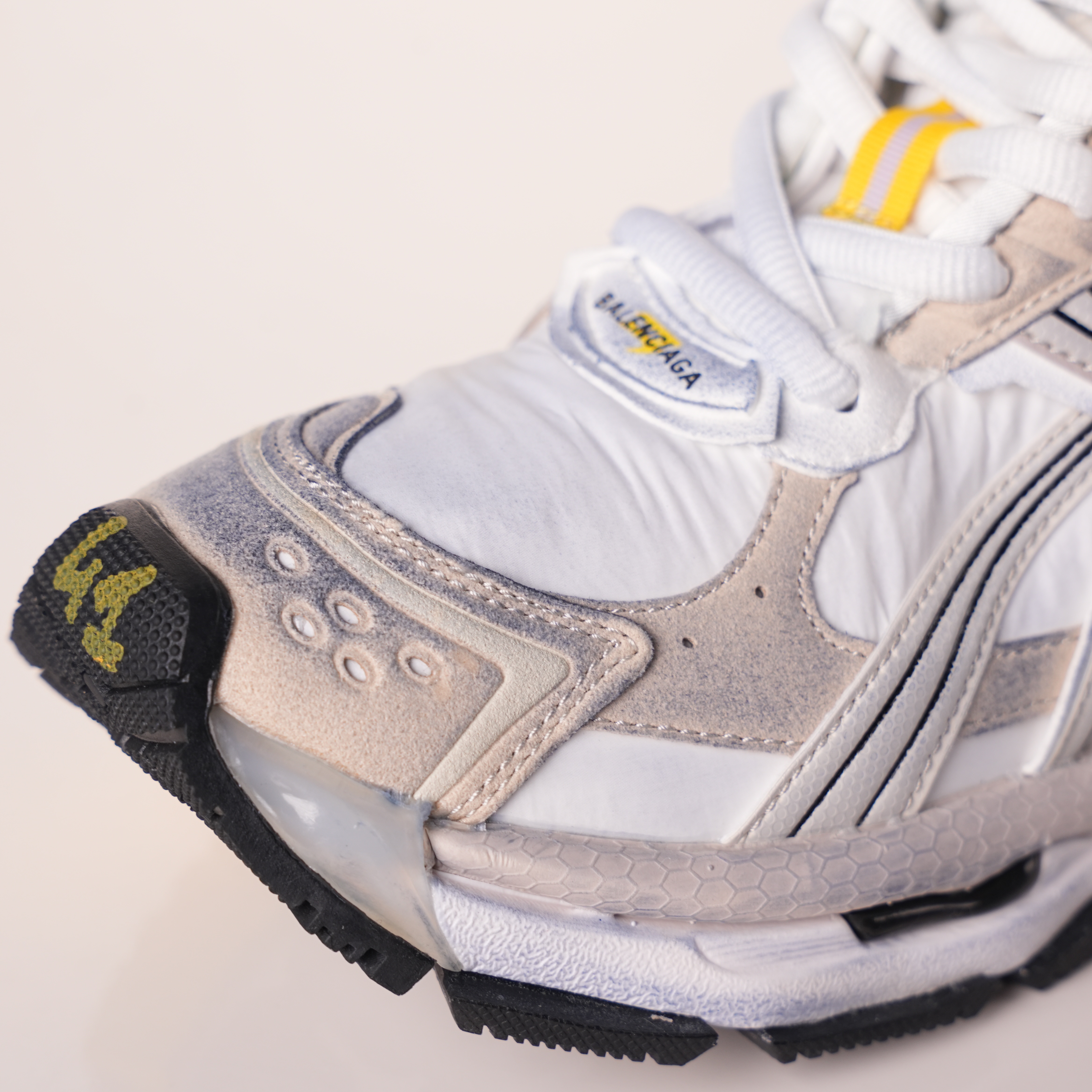 Balenciaga Runner Sneaker 'White Yellow'