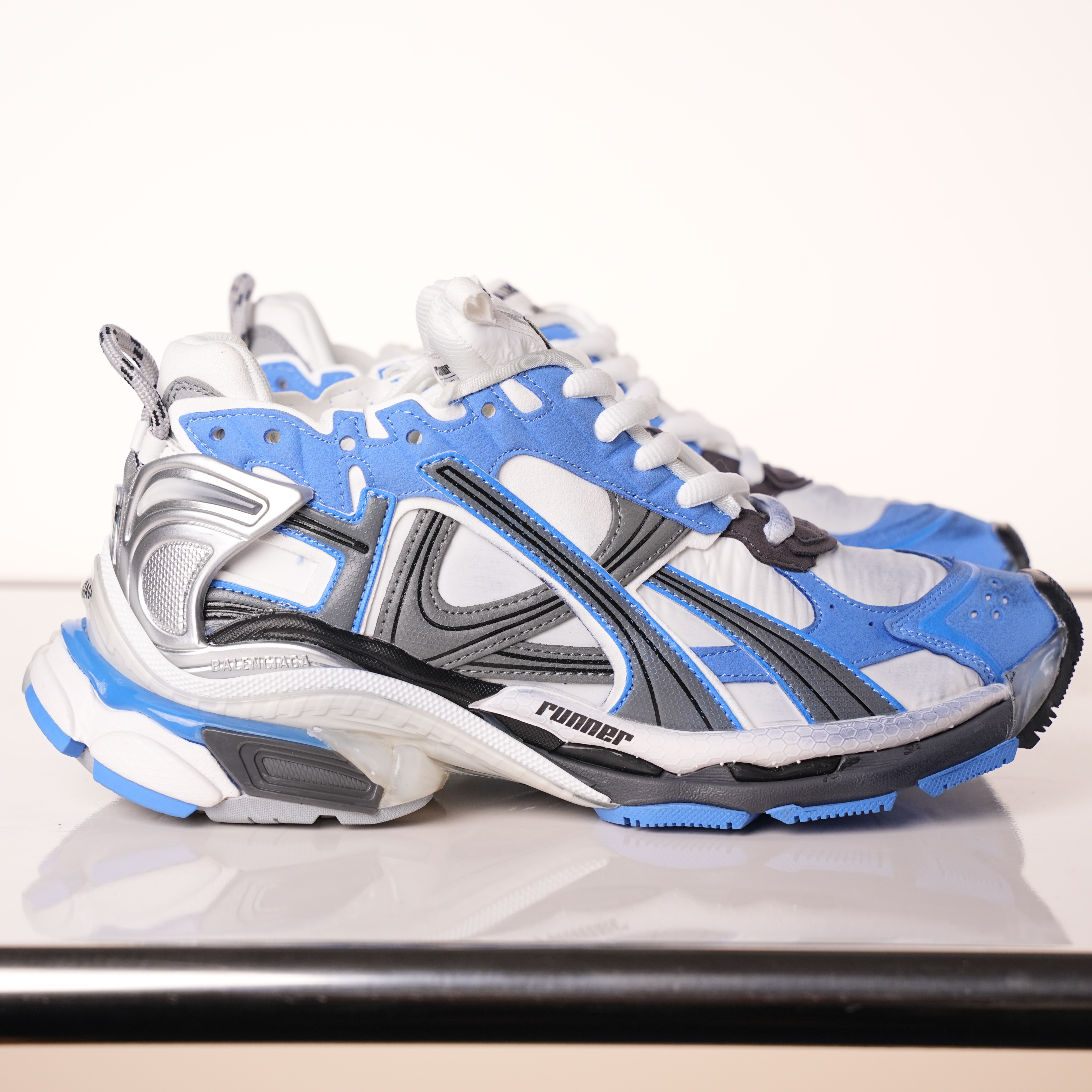 Balenciaga Runner Sneaker 'Worn-Out - Blue Grey'