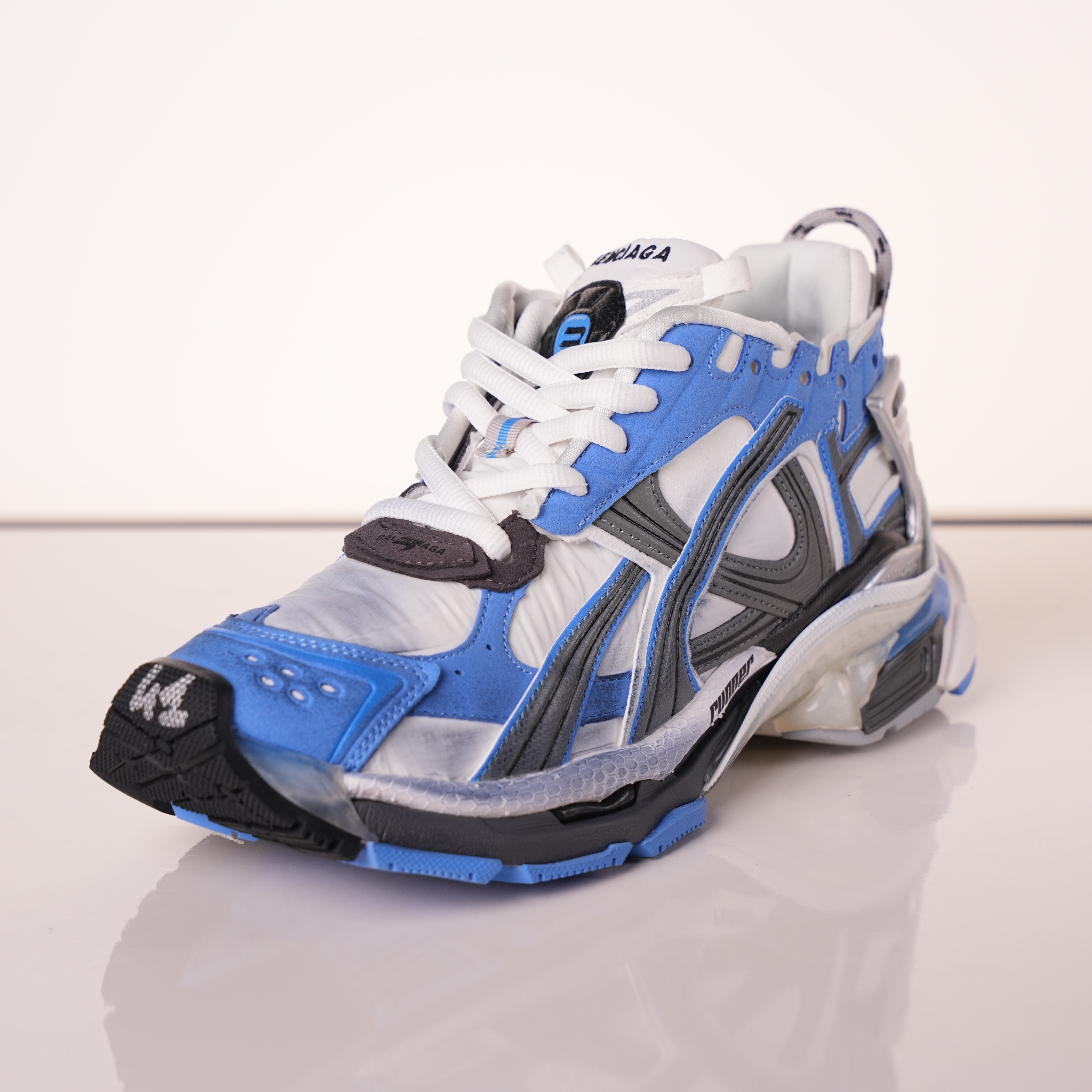 Balenciaga Runner Sneaker 'Worn-Out - Blue Grey'