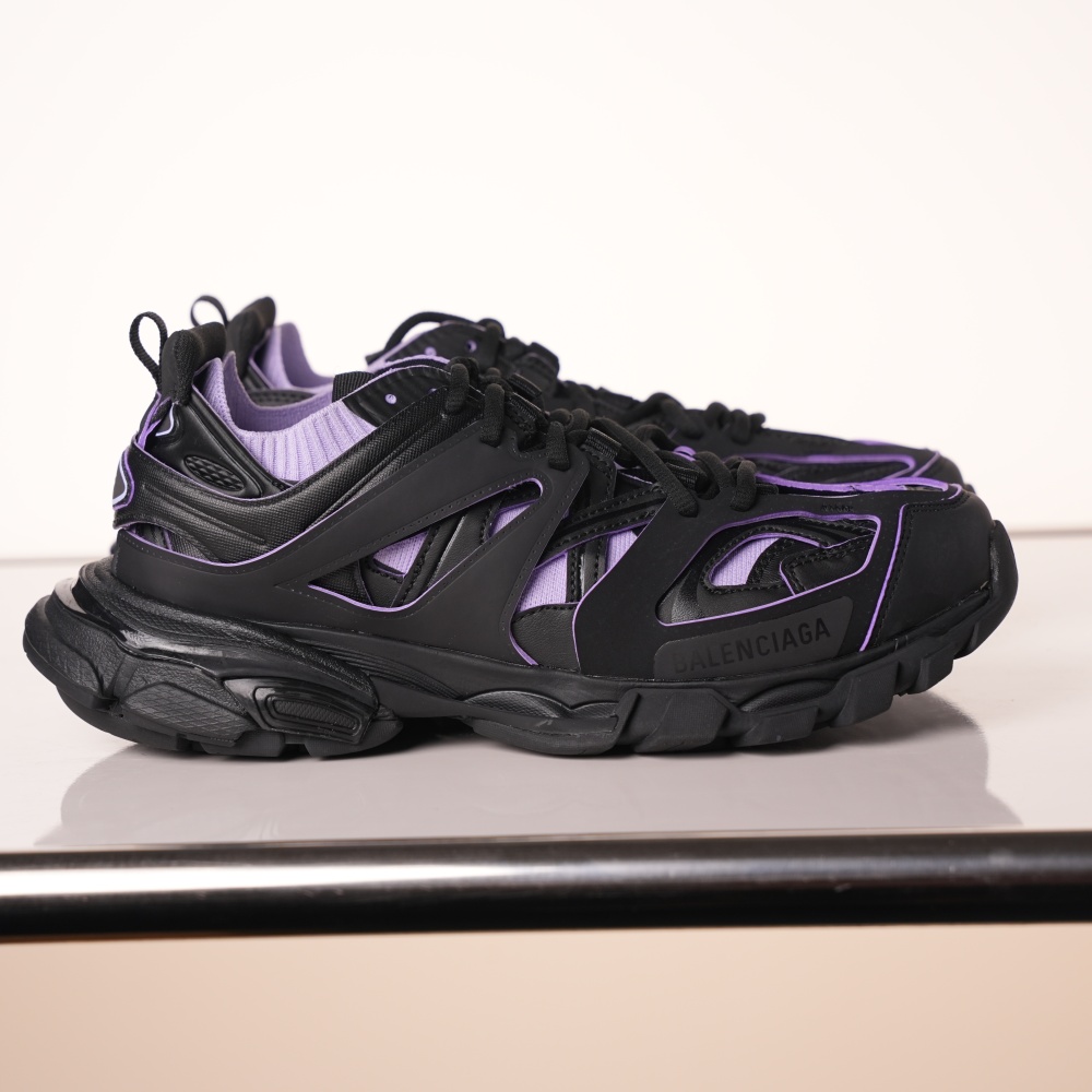 Balenciaga Track Black Rice Black Purple