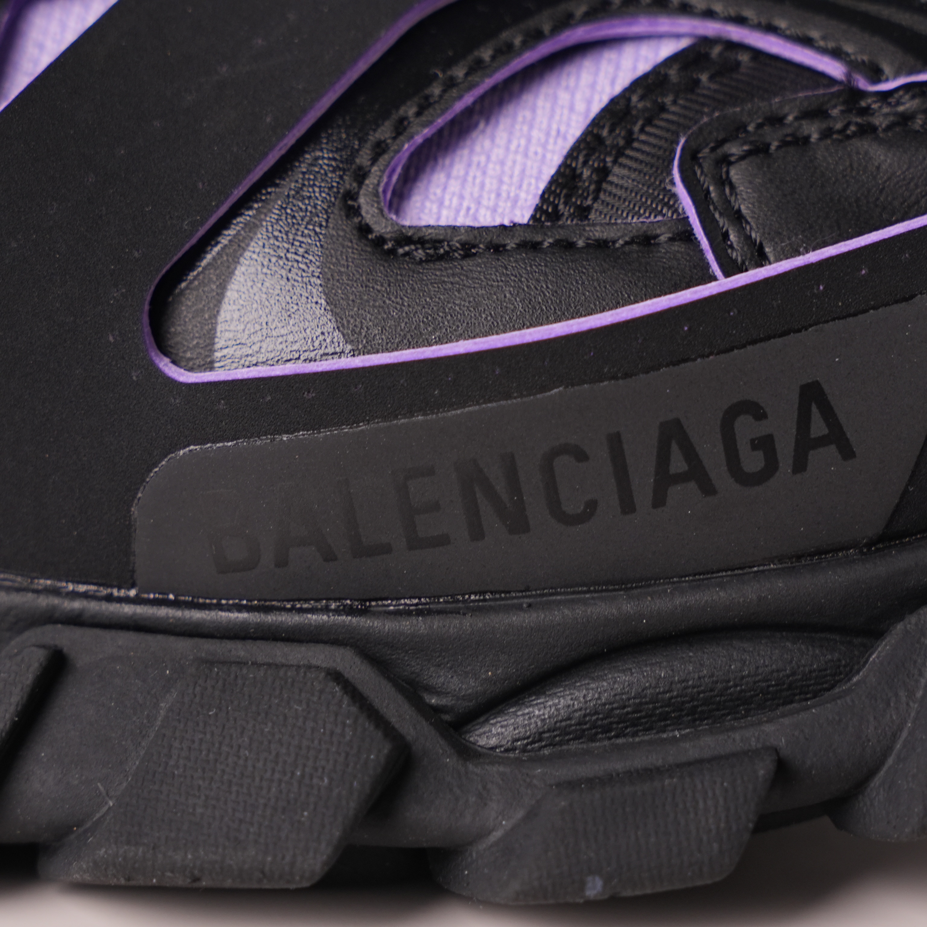 Balenciaga Track Black Rice Black Purple
