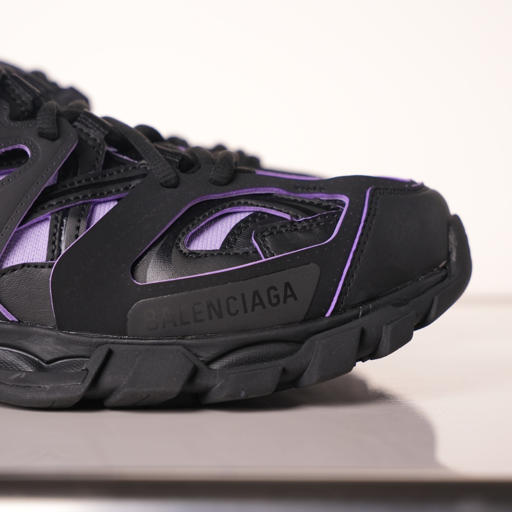 Balenciaga Track Black Rice Black Purple