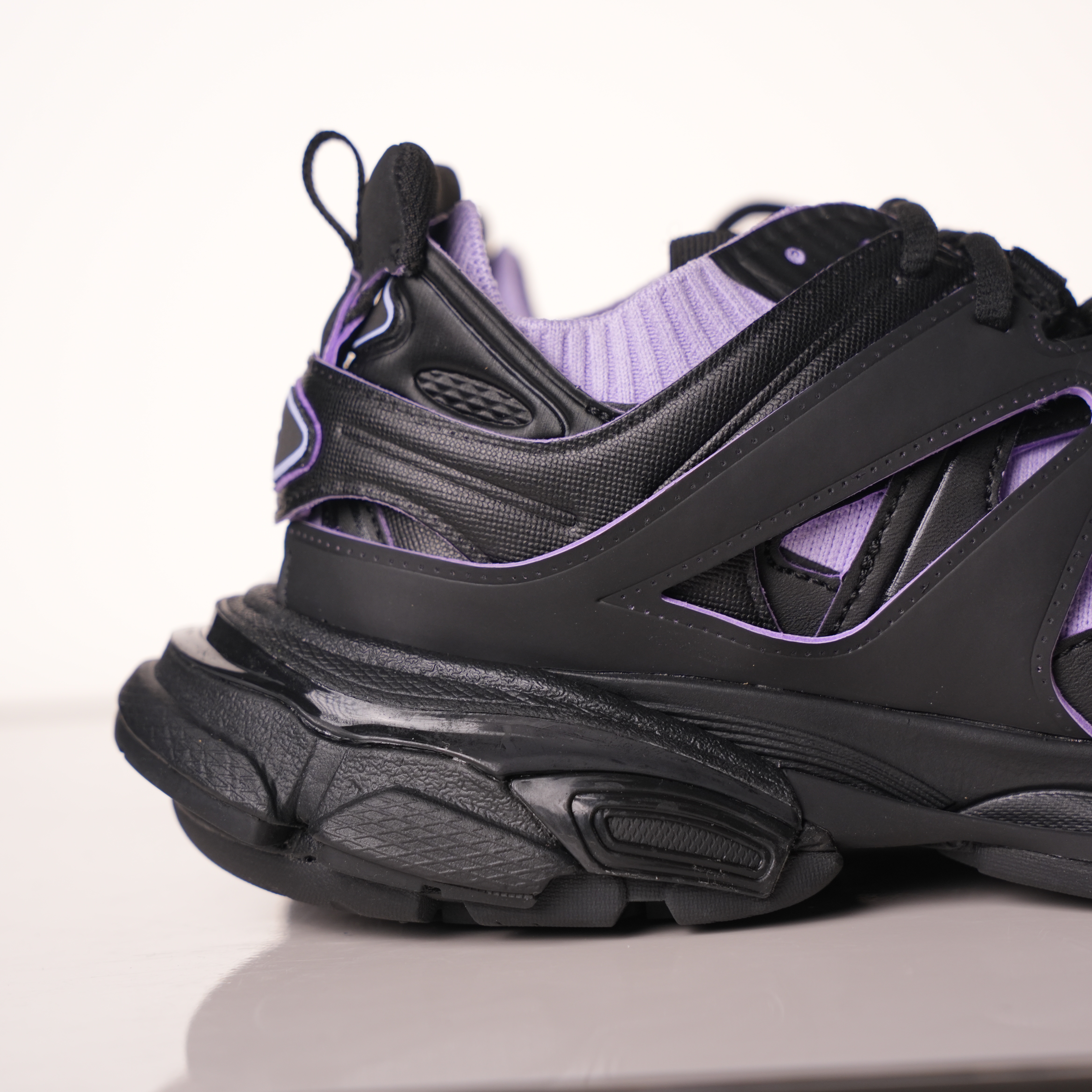 Balenciaga Track Black Rice Black Purple