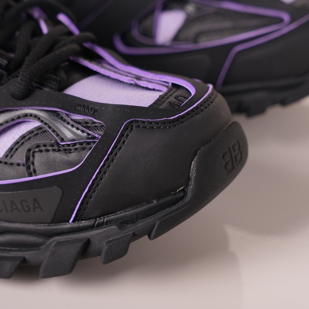Balenciaga Track Black Rice Black Purple