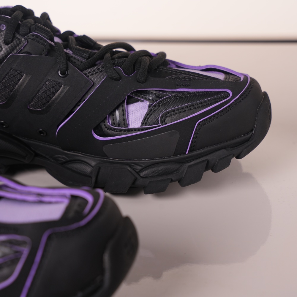 Balenciaga Track Black Rice Black Purple