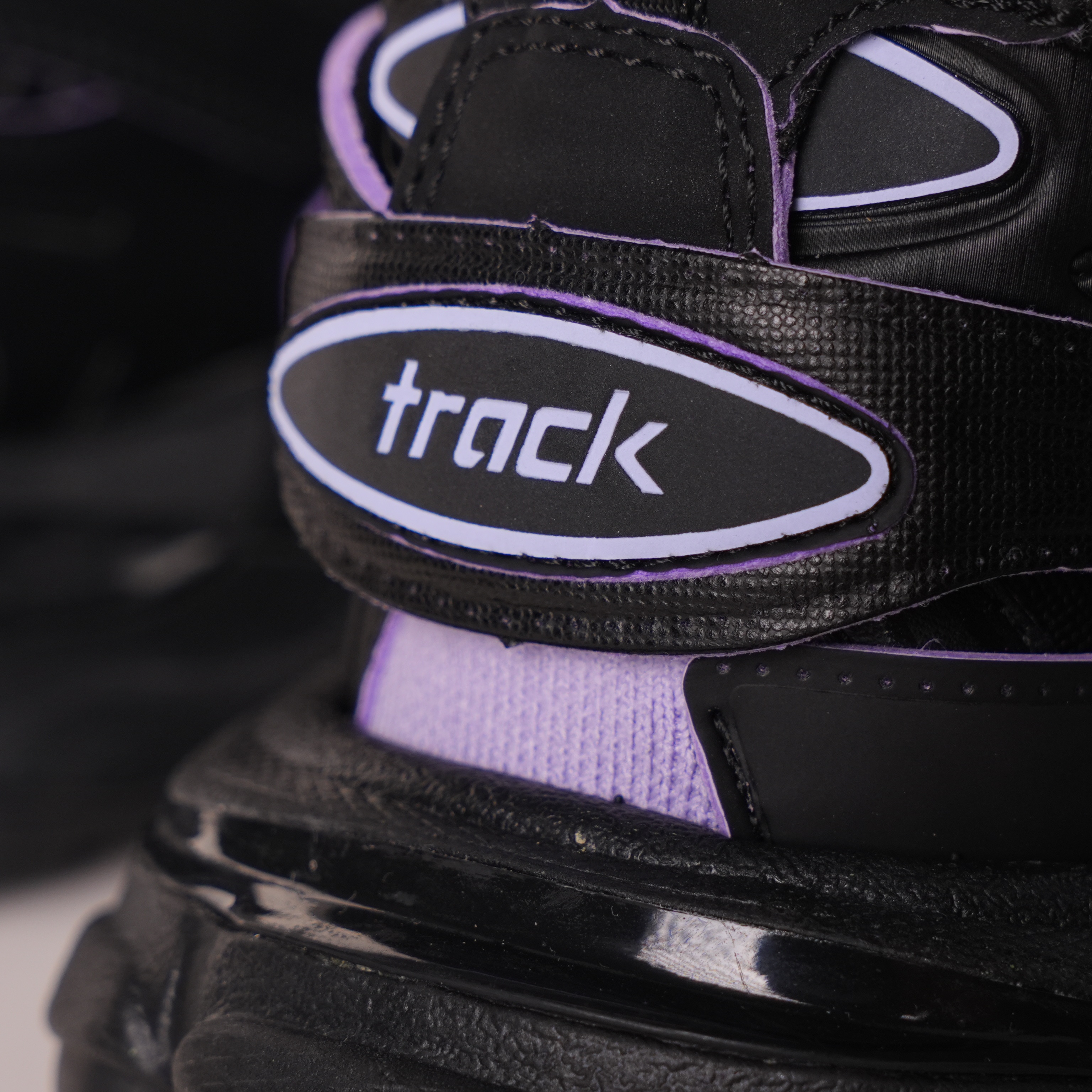 Balenciaga Track Black Rice Black Purple