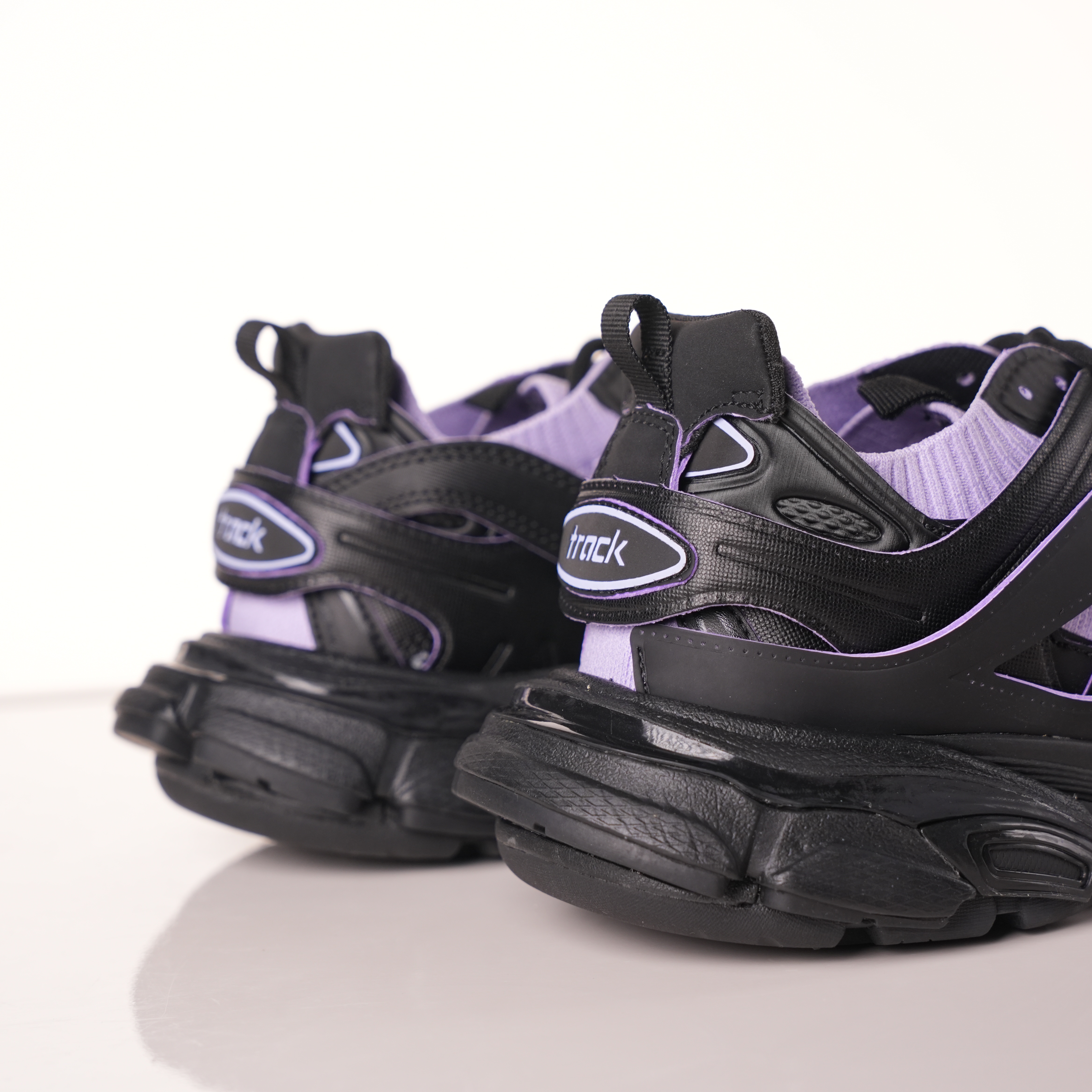 Balenciaga Track Black Rice Black Purple