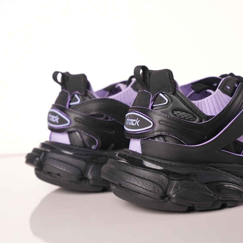 Balenciaga Track Black Rice Black Purple