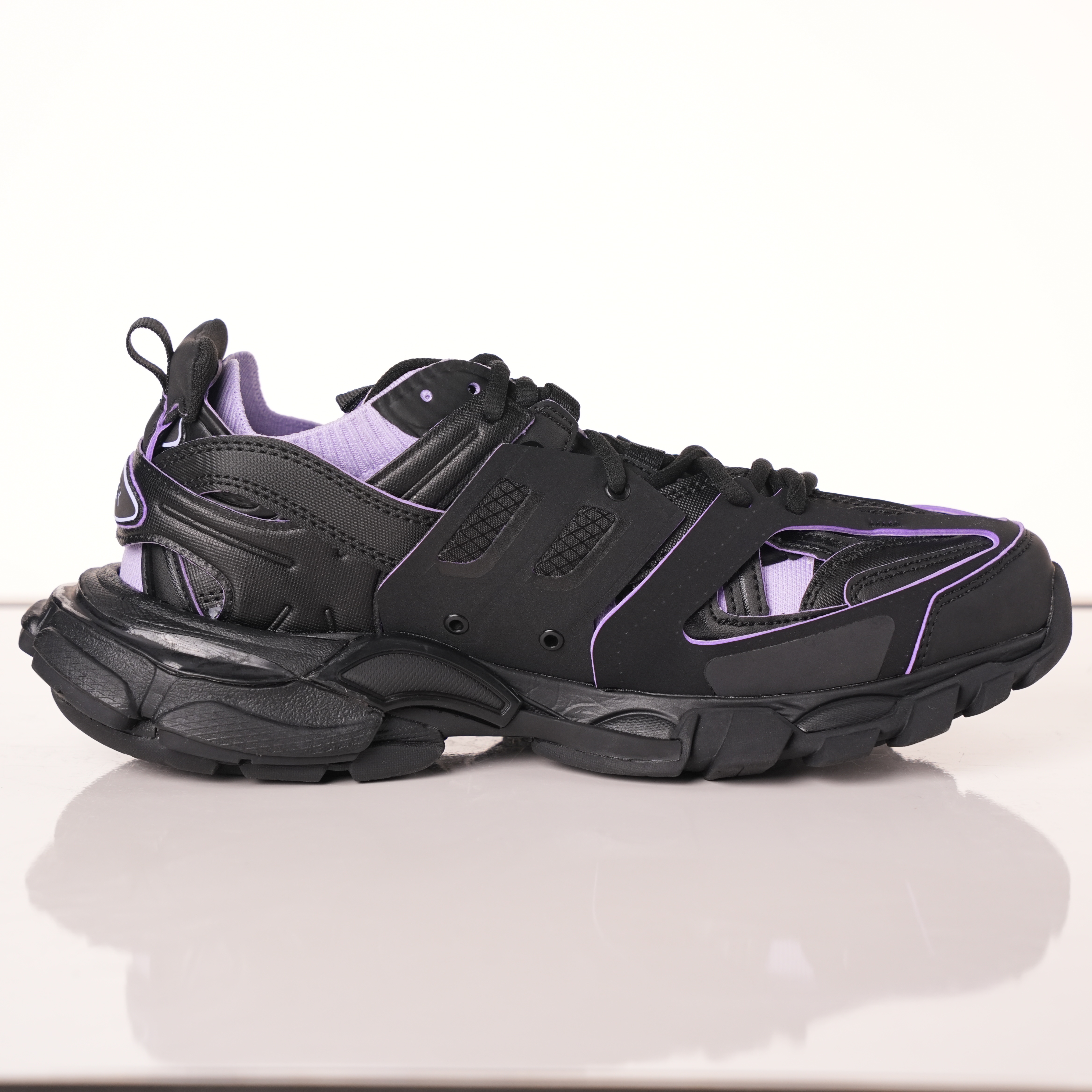 Balenciaga Track Black Rice Black Purple