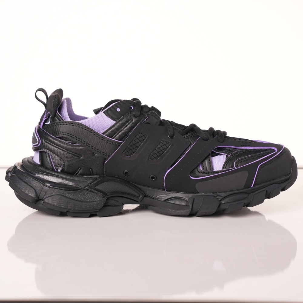 Balenciaga Track Black Rice Black Purple