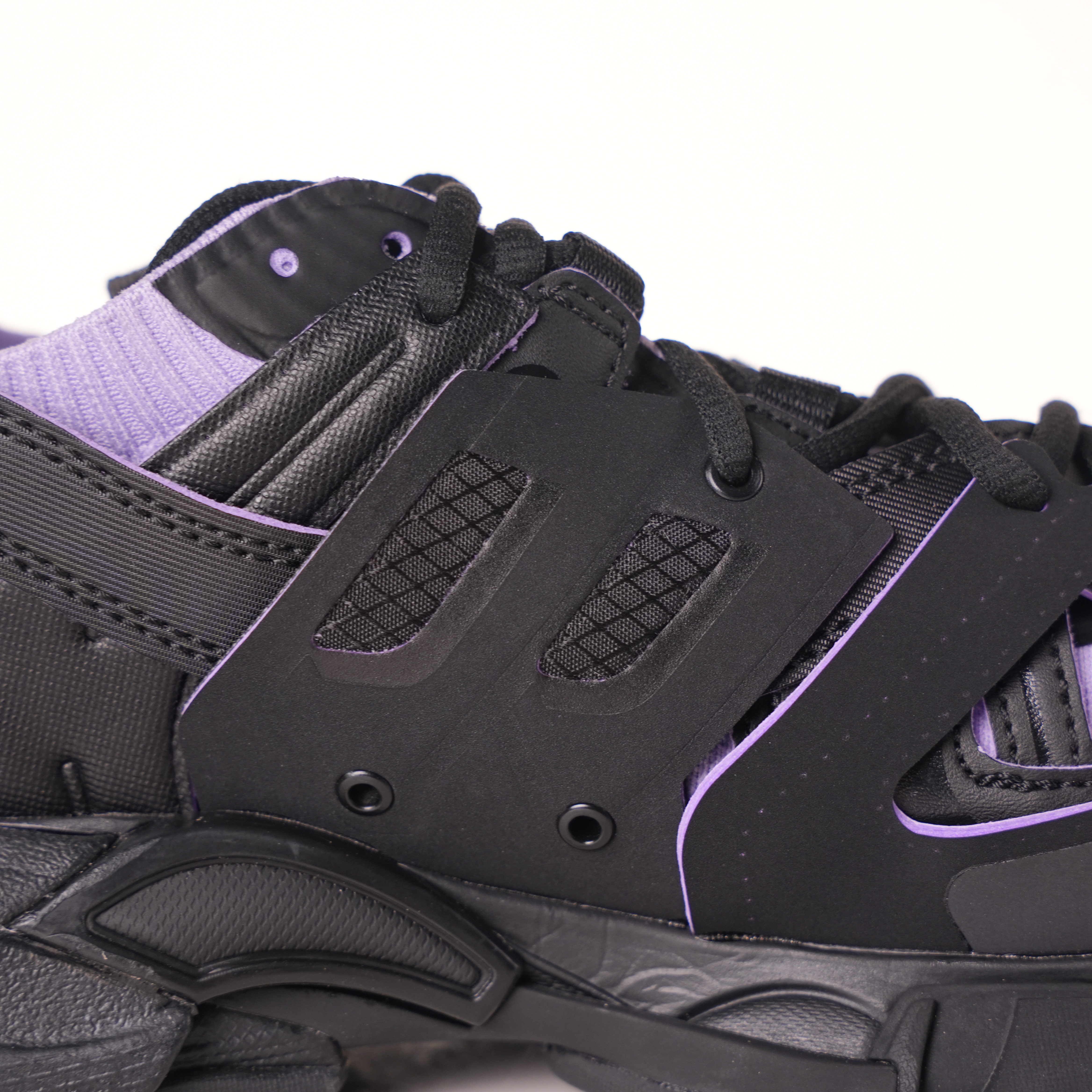 Balenciaga Track Black Rice Black Purple