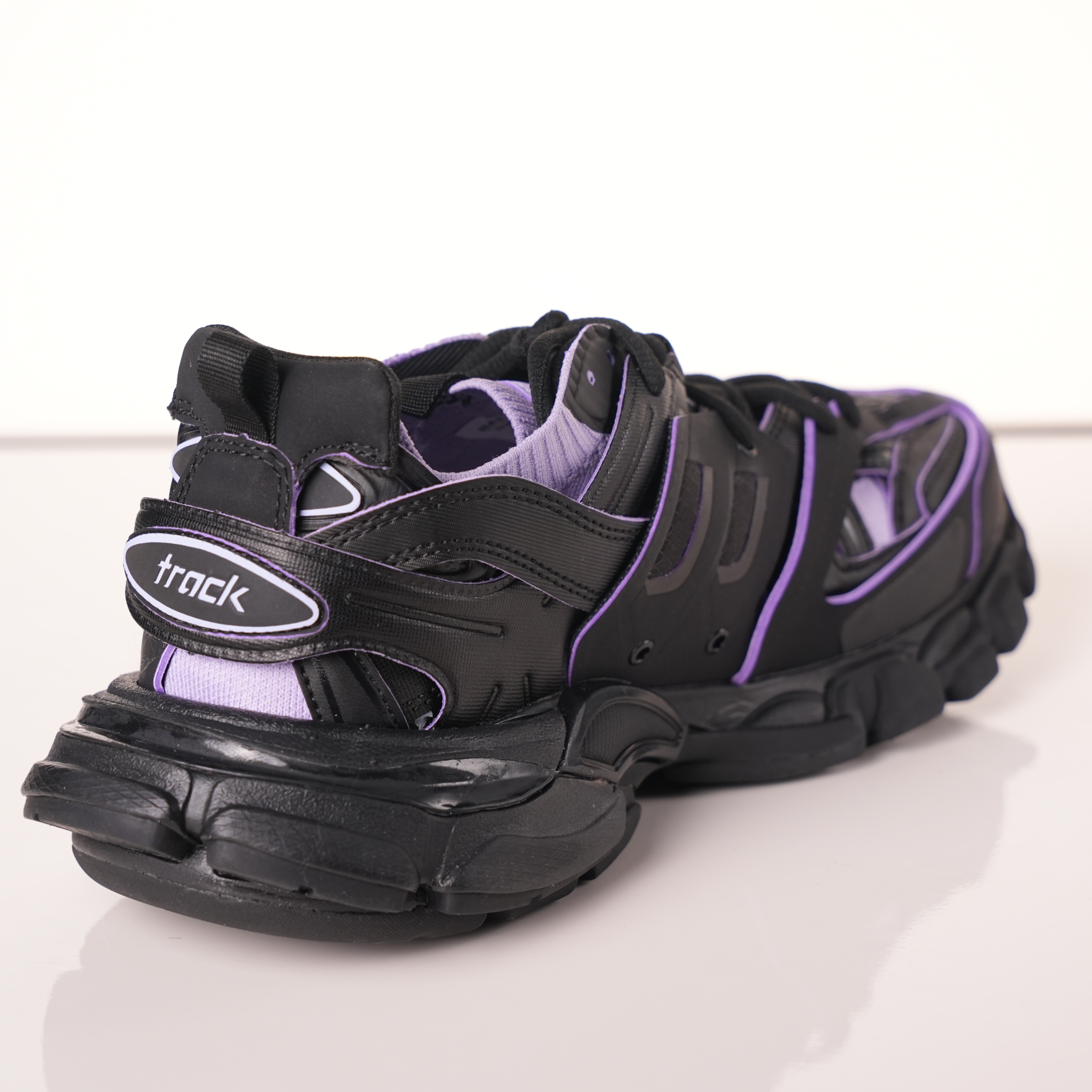 Balenciaga Track Black Rice Black Purple