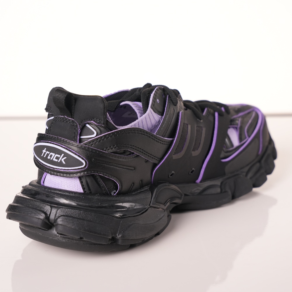 Balenciaga Track Black Rice Black Purple