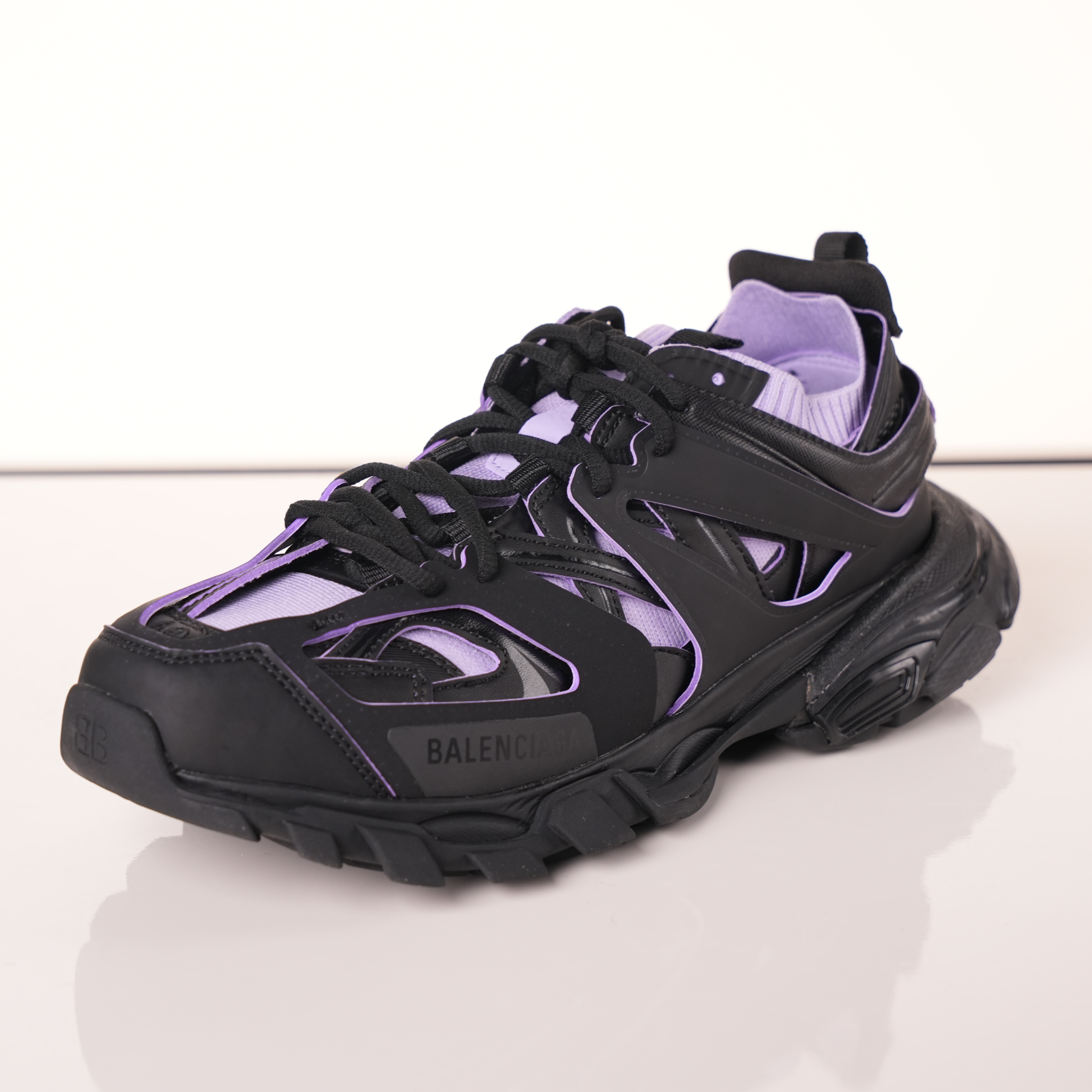 Balenciaga Track Black Rice Black Purple