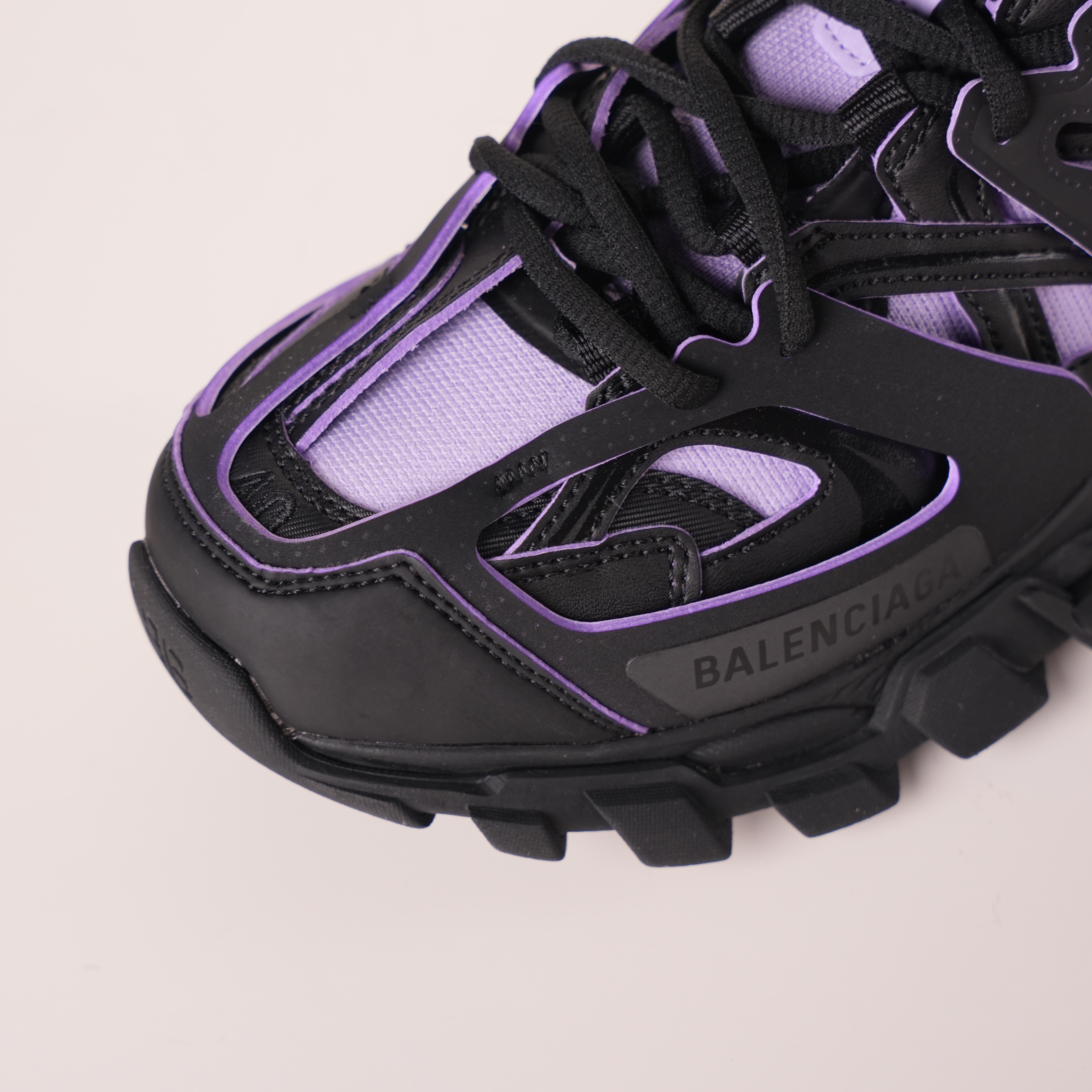 Balenciaga Track Black Rice Black Purple