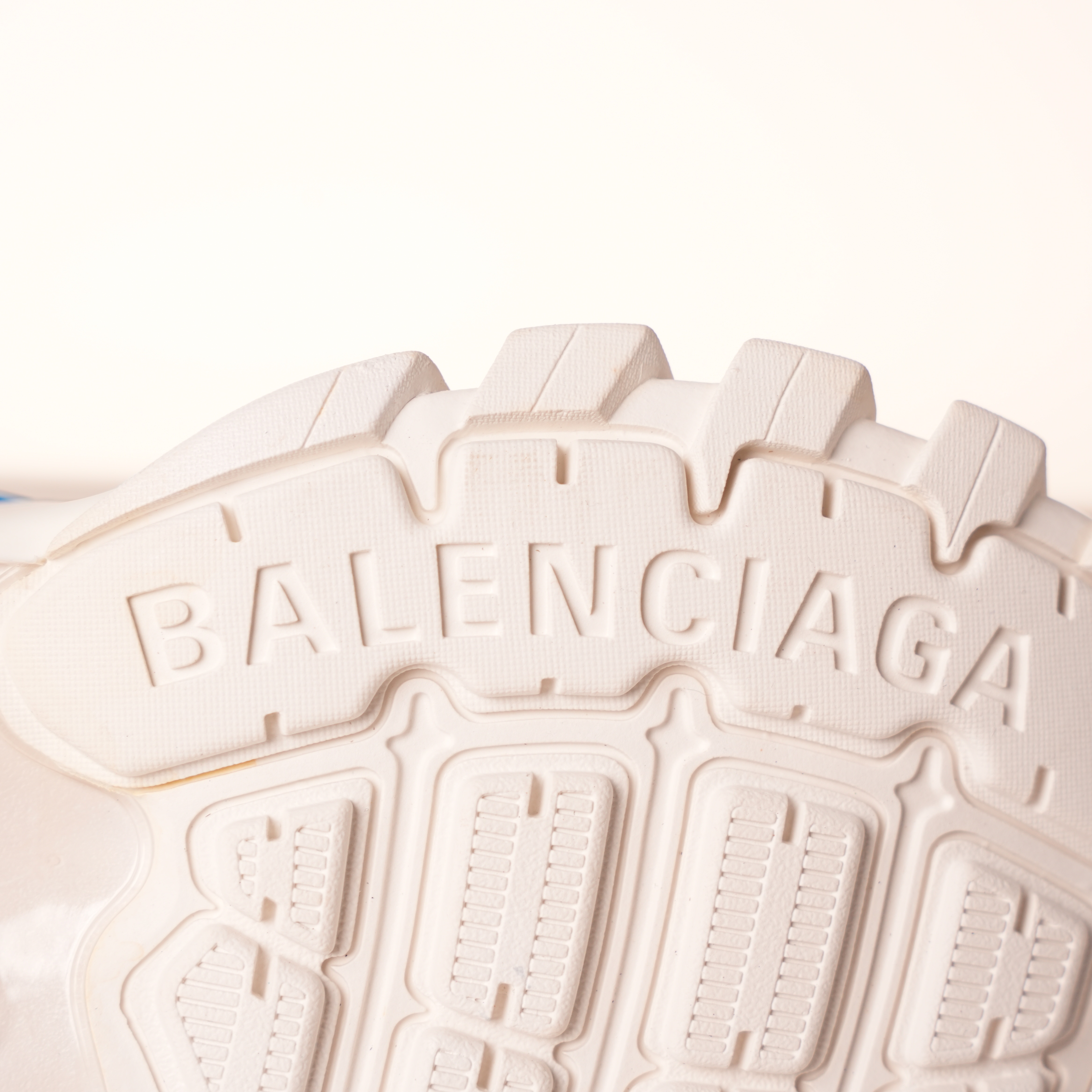 Balenciaga Track Sock White Blue