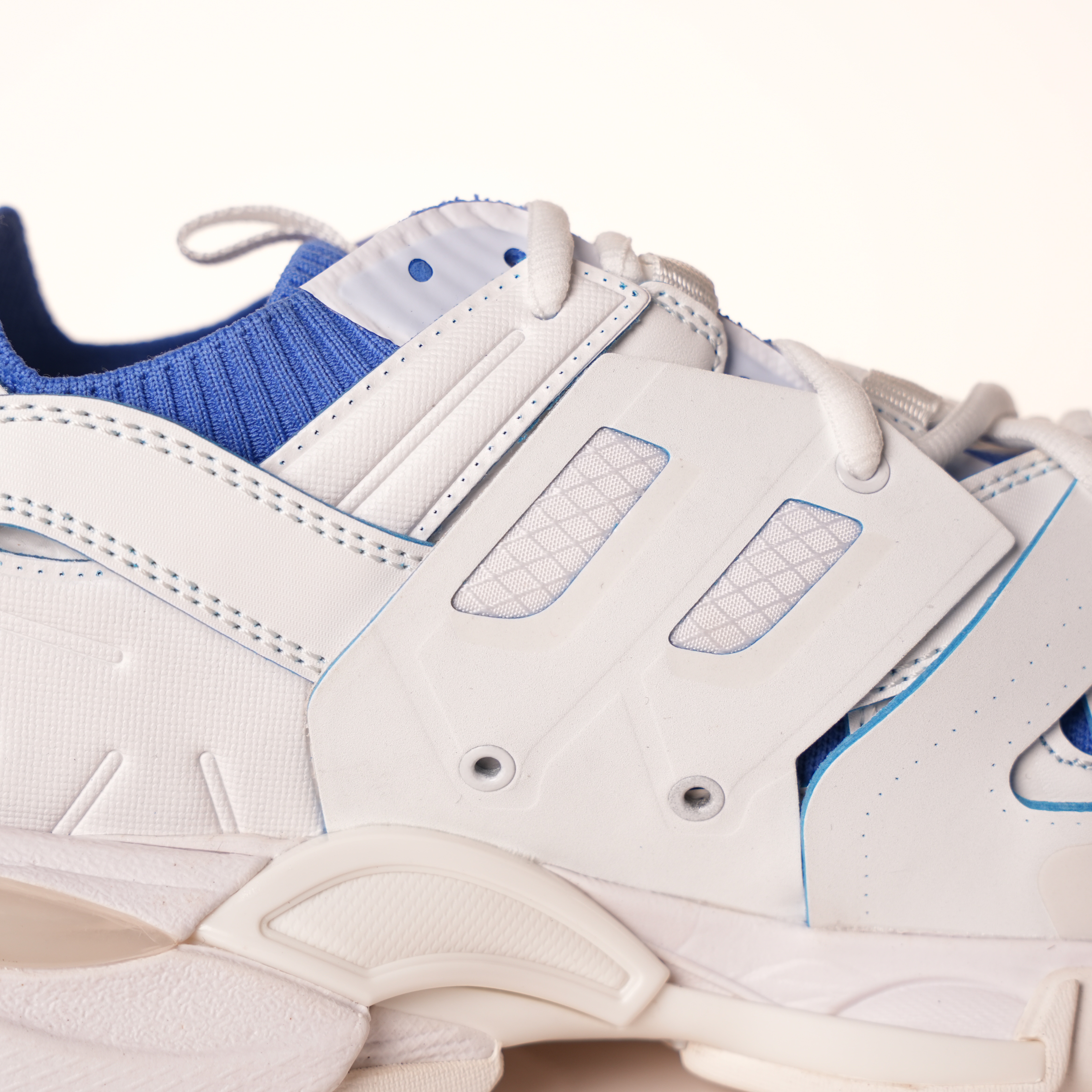 Balenciaga Track Sock White Blue