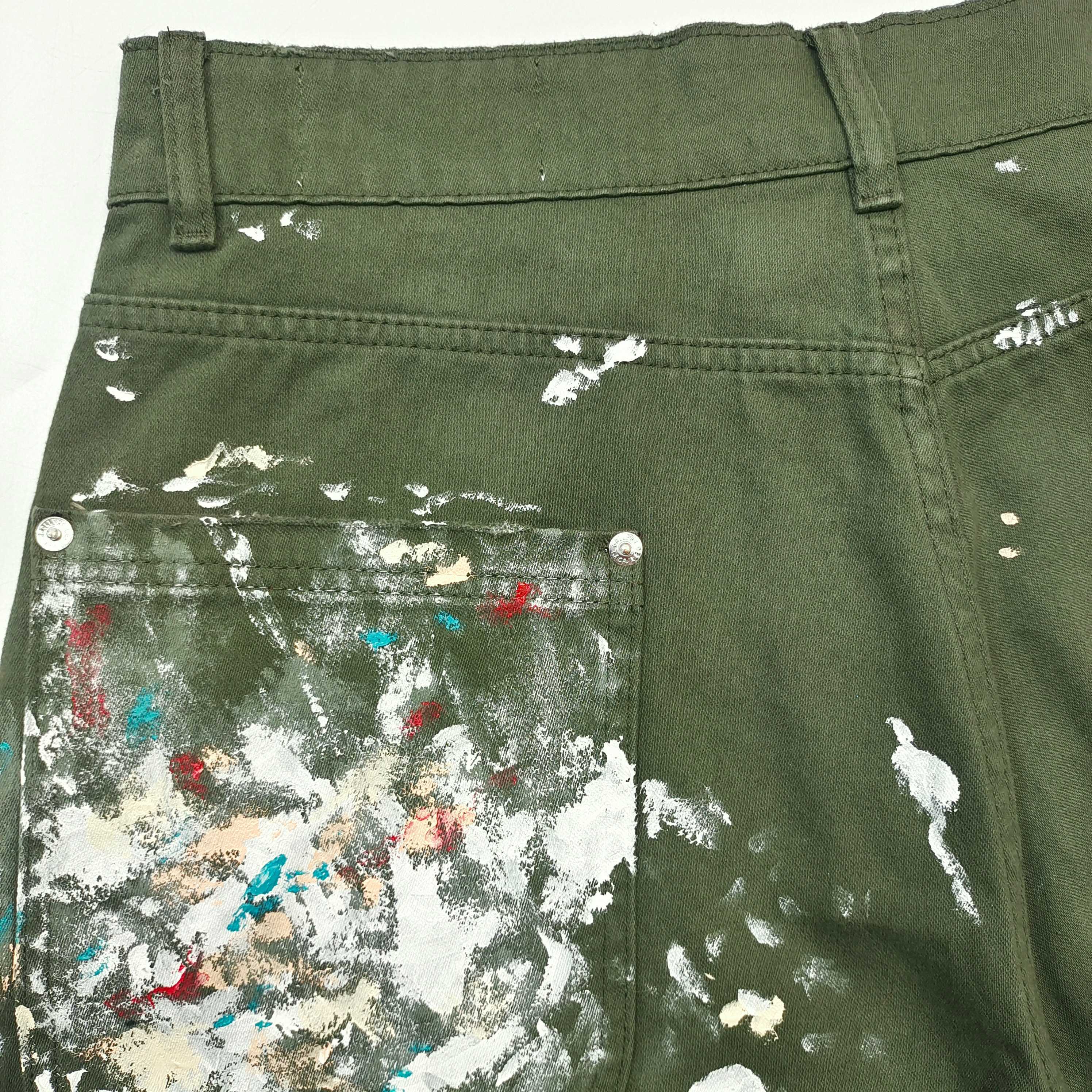 GD Platoon Painter Shorts Military Green #B4484