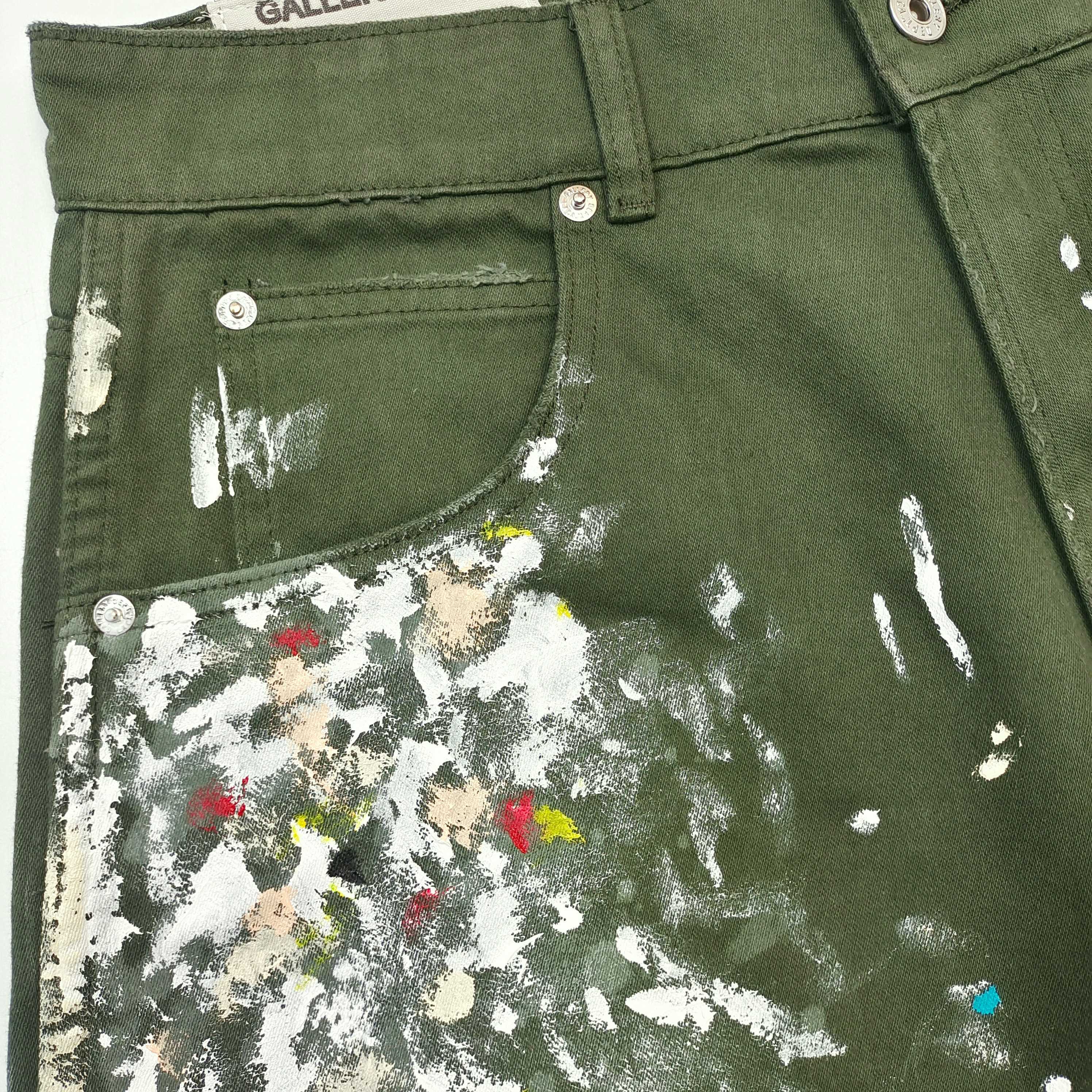 GD Platoon Painter Shorts Military Green #B4484