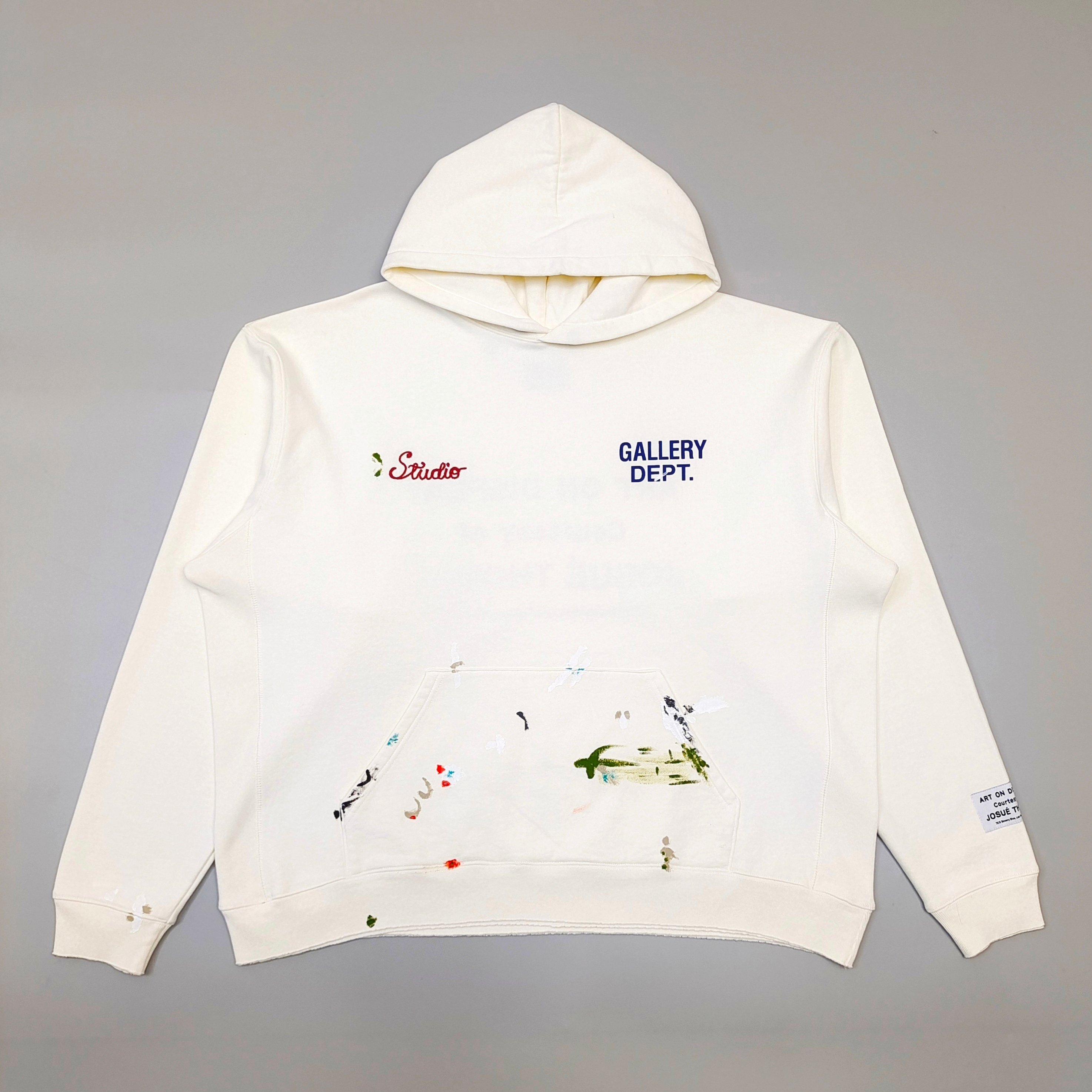 GD Studio Hoodie Light Archival White #B4343